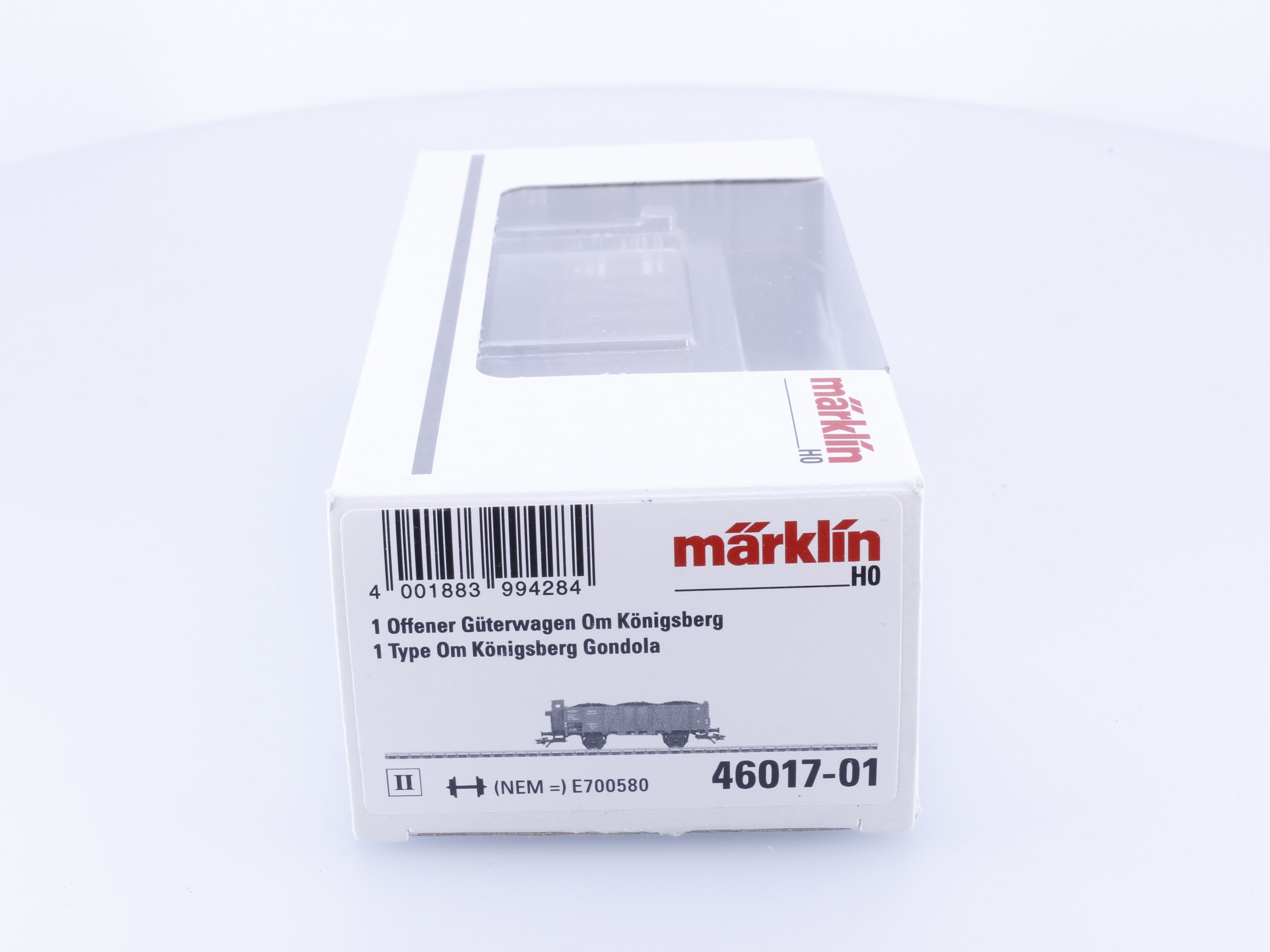 Marklin 46017-01 HO DB Medium Sized Gondola with Coal Load 15813