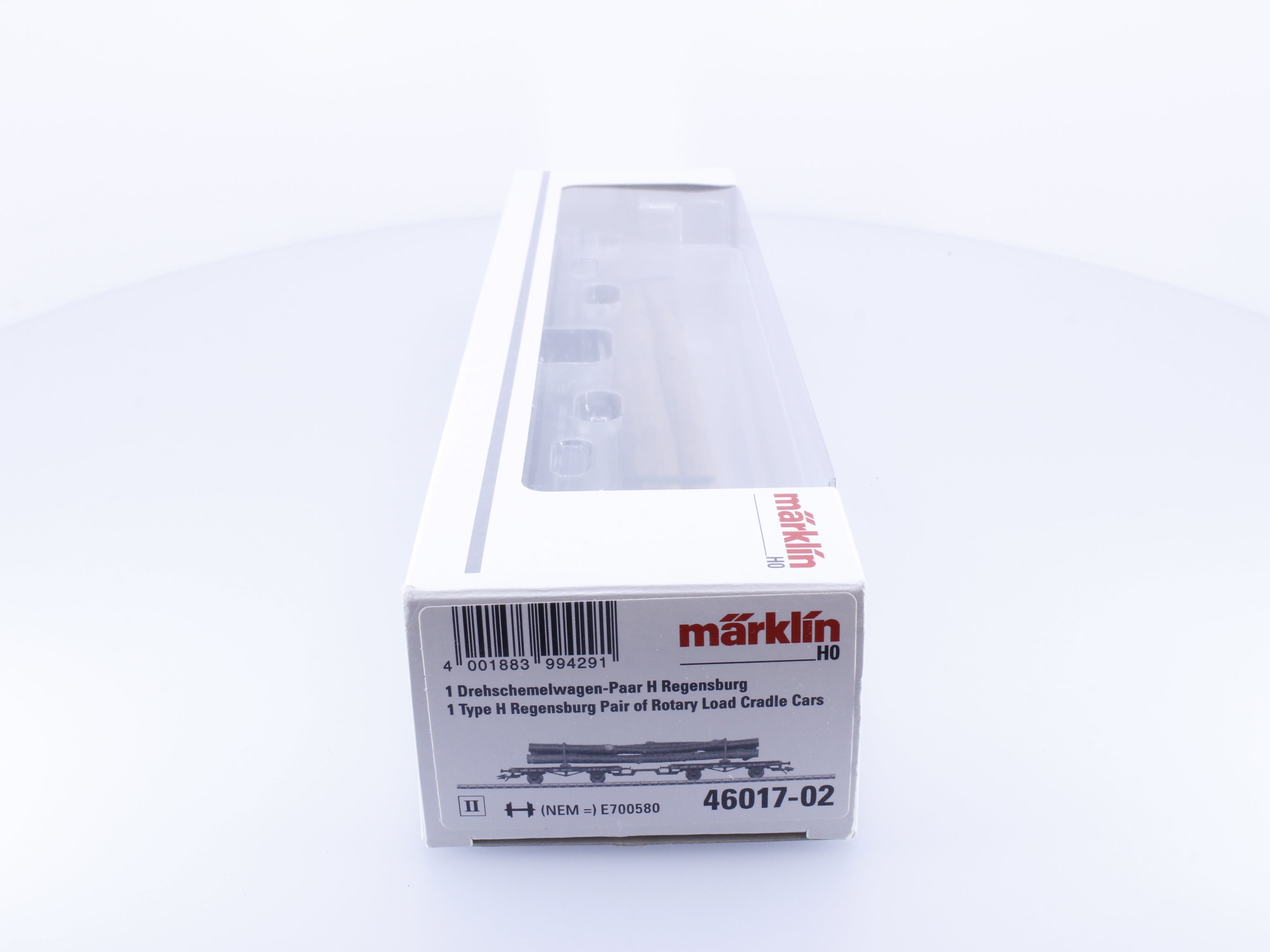 Marklin 46017-02 HO DB Rotary Load Cradle Cars with Logs