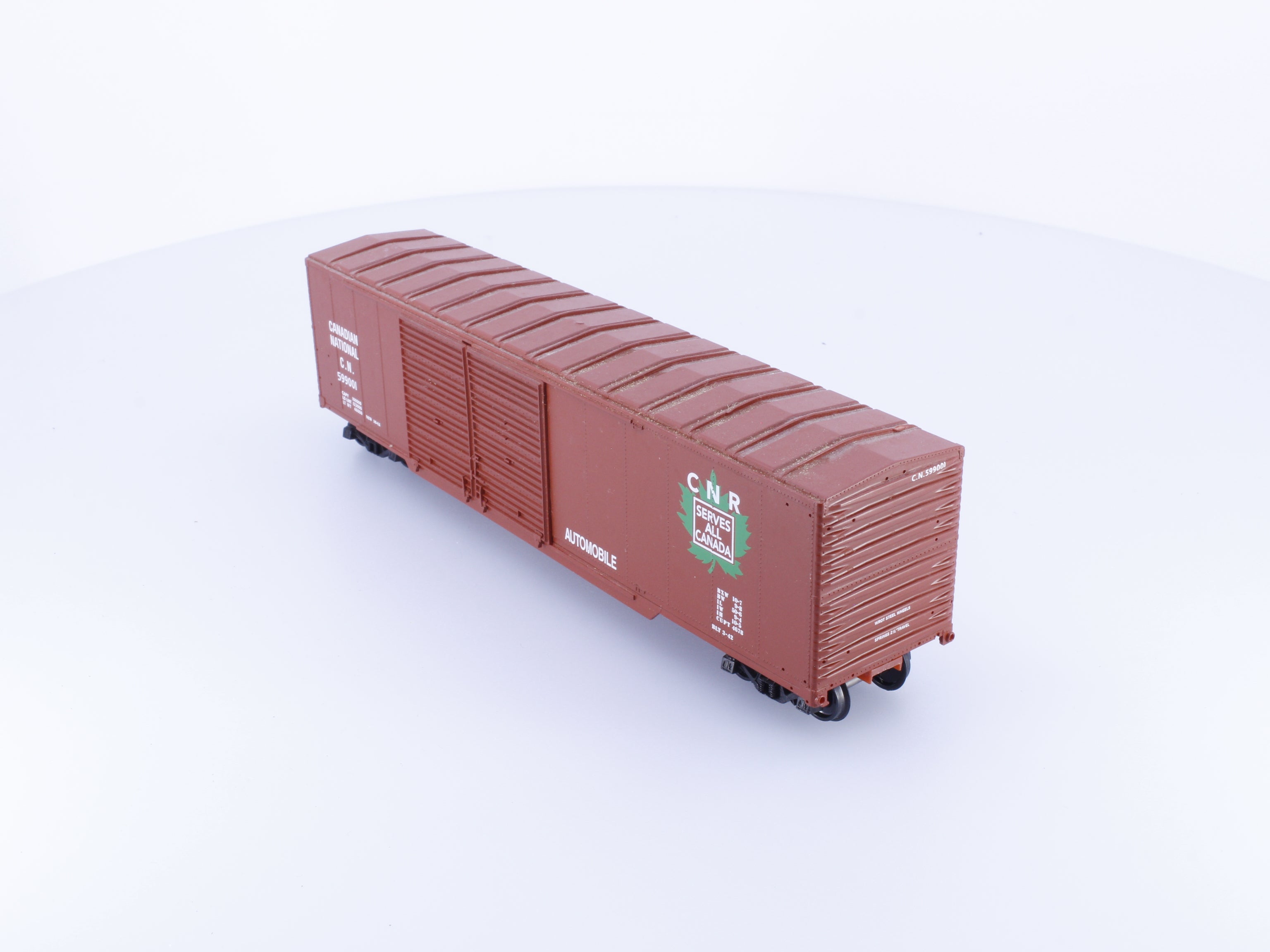 Life-Like 599001 HO 50' Double Door Boxcar Canadian National (CN) 599001