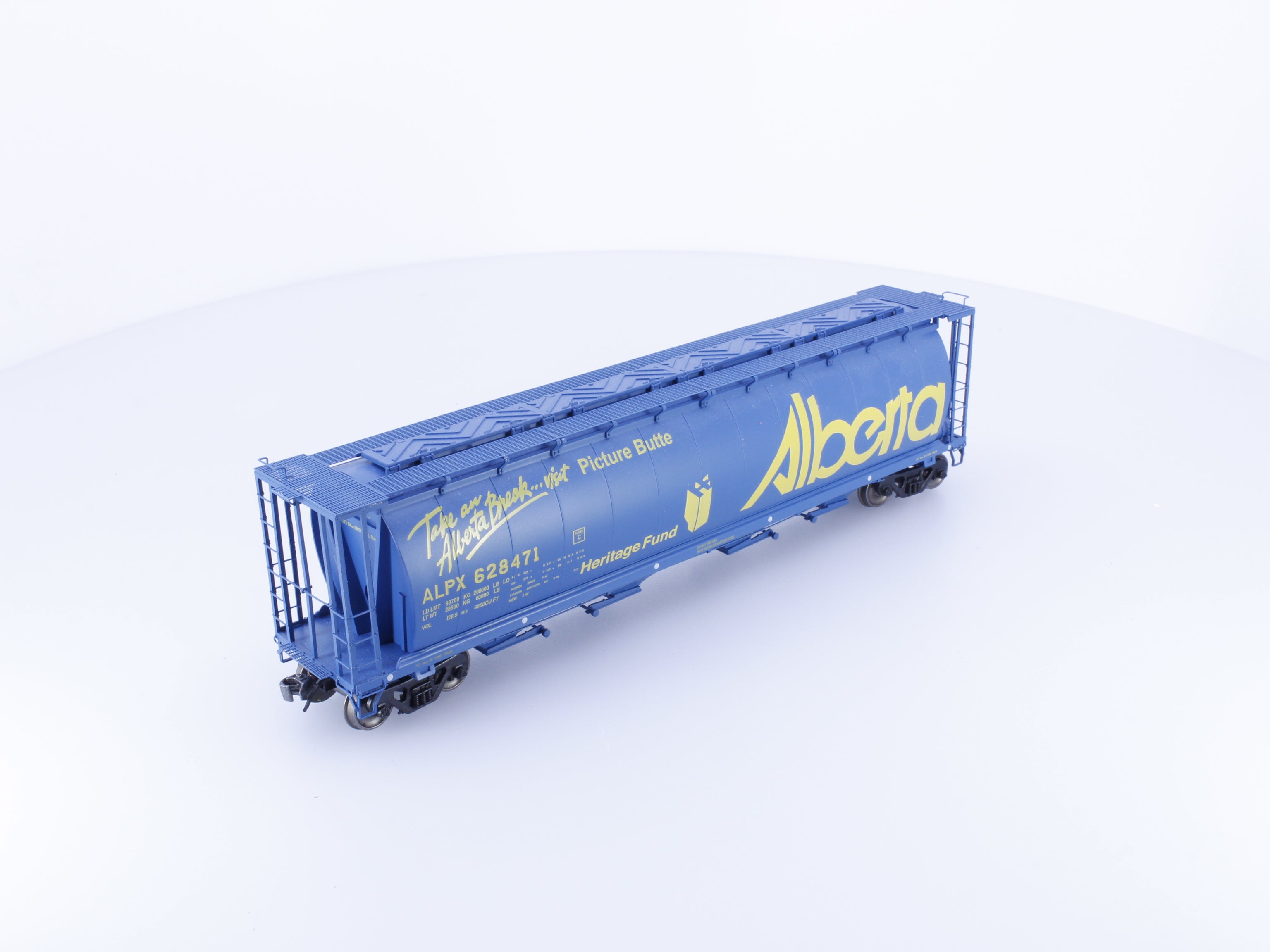 InterMountain 45118-66 HO Cylindrical Covered Hopper Alberta Take a Break Alberta (ALNX) 628471