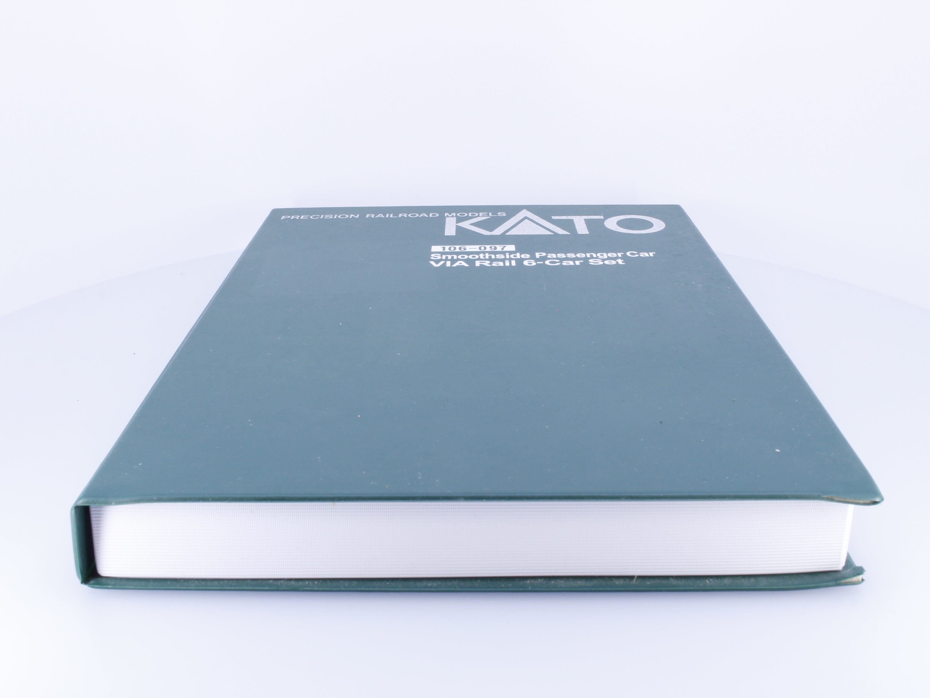 Kato 106-097 N Smoothside Passenger 6 Car Set Very Rare Via Rail (VIA) (#2)