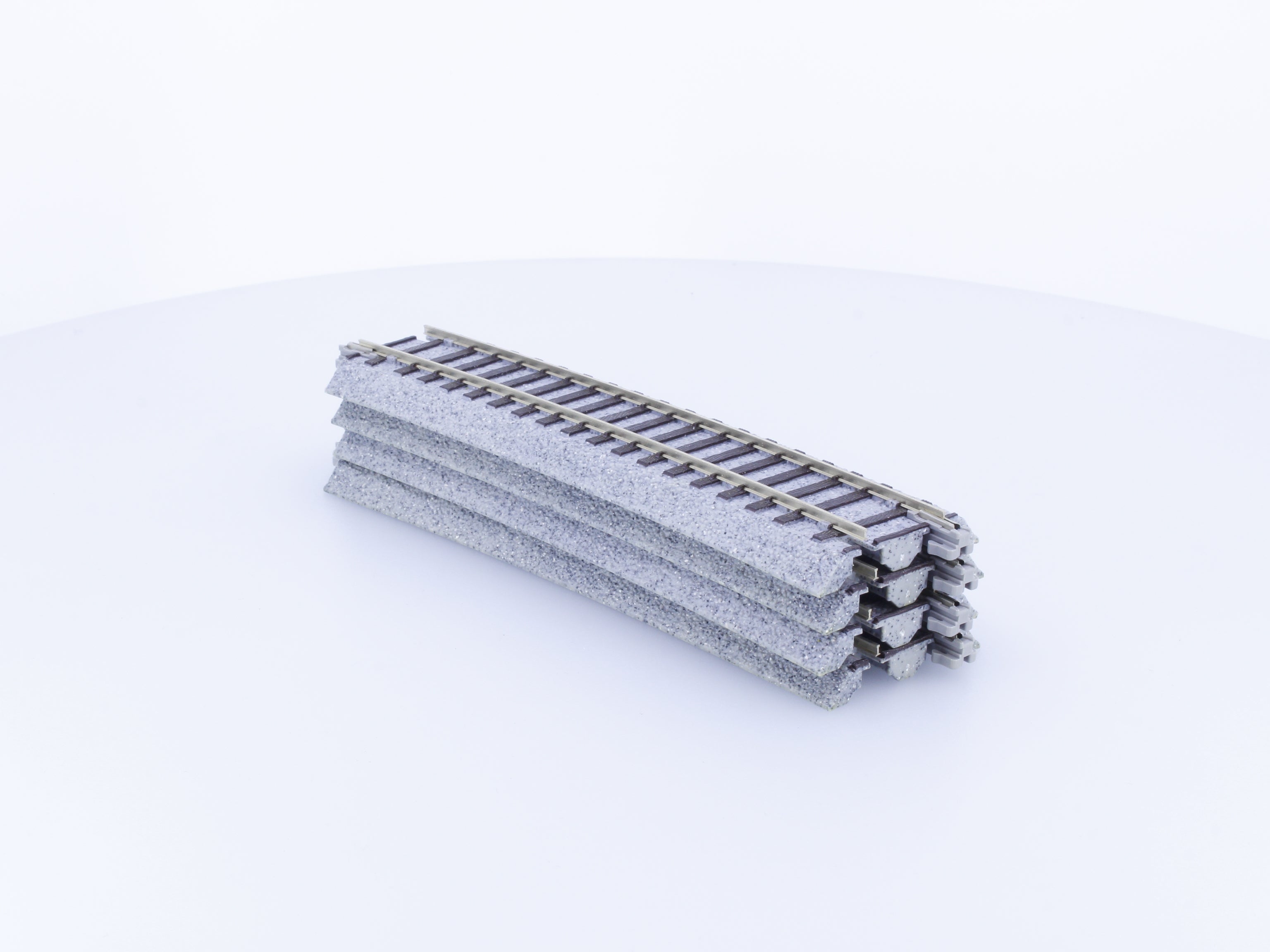 Kato 2150 HO Curved Track - 4 Pieces -- Right 867mm (34-1/8") 10-Degree