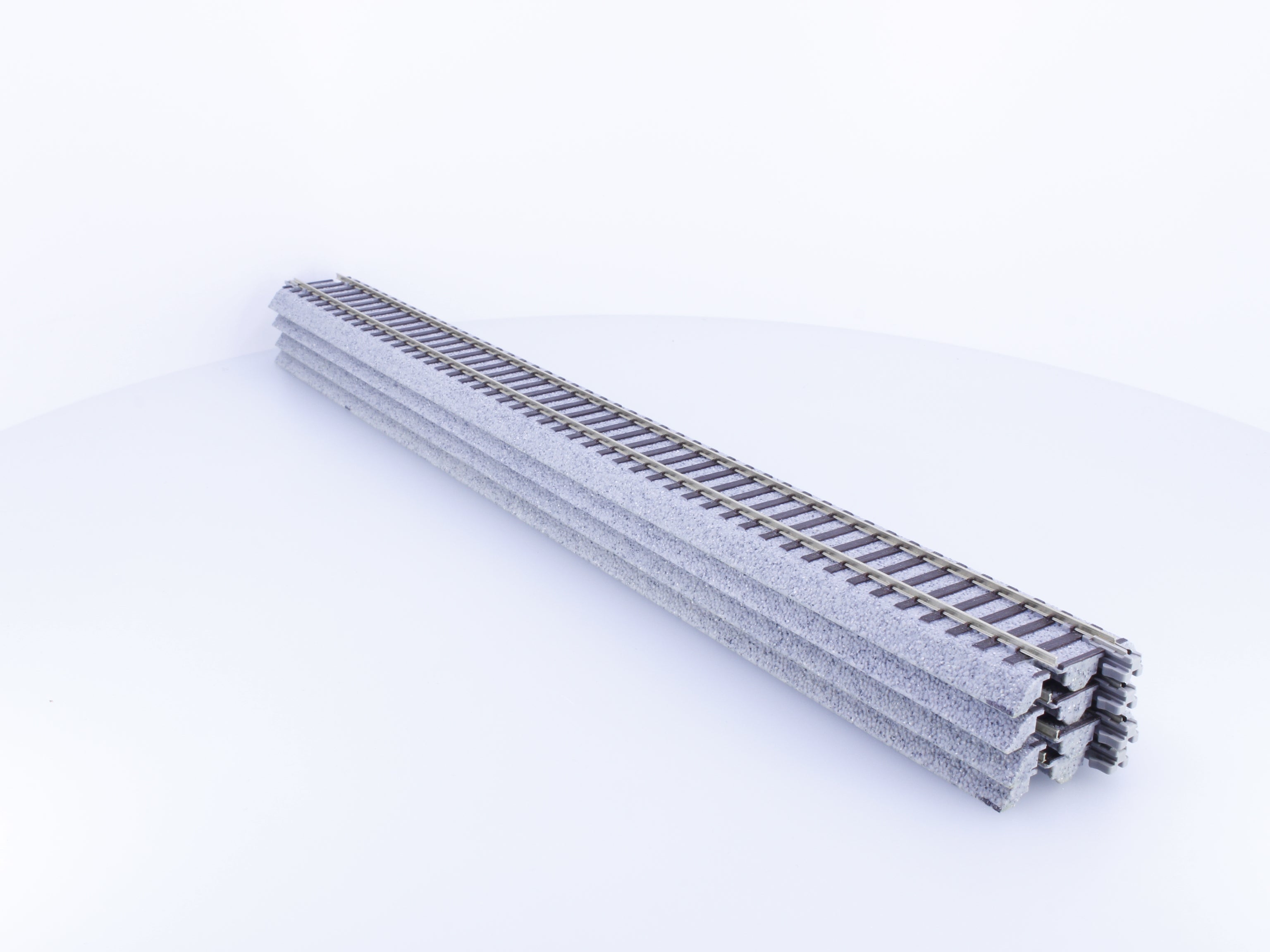Kato 2180 HO Straight Track -- 14-1/2" 369mm pkg (4) (#2)