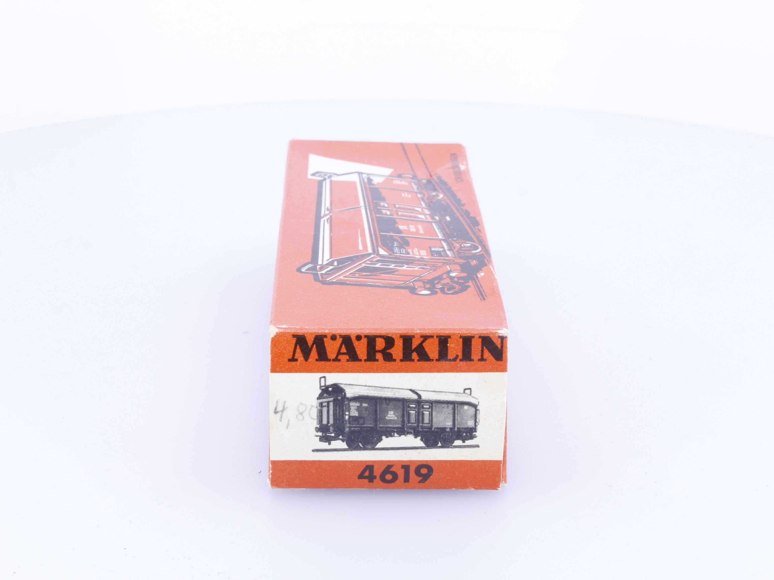 Marklin 4619 HO DB Sliding Roof Car 360142