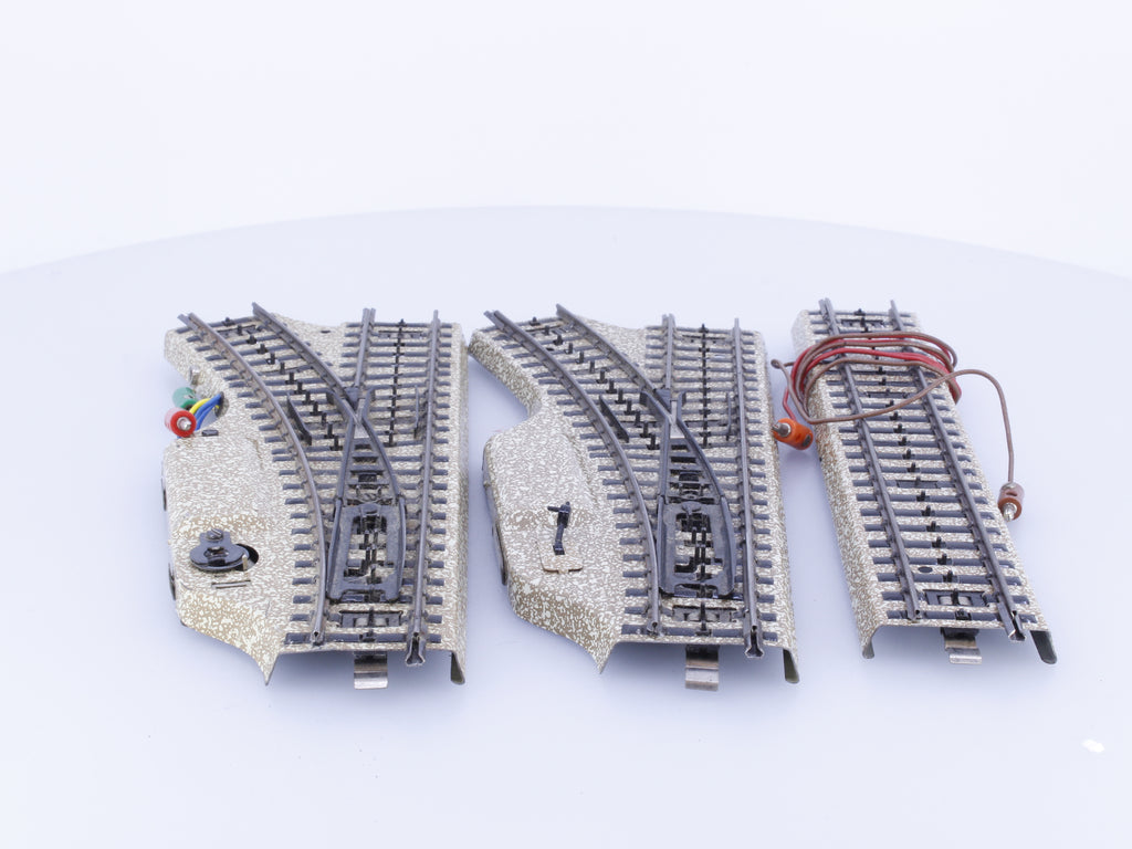 Marklin 5118/5122 HO 1 x Powered M Track Turnout and 1 Manual and 1 Power Track