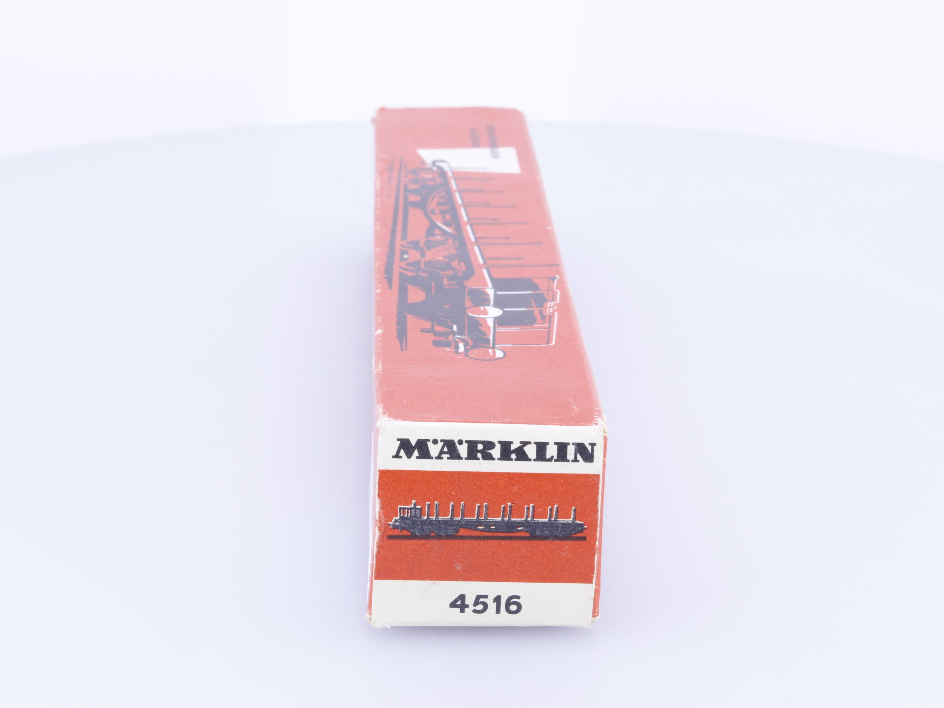 Marklin 4516 HO DB Flat Car with Stakes 13392 (#1)