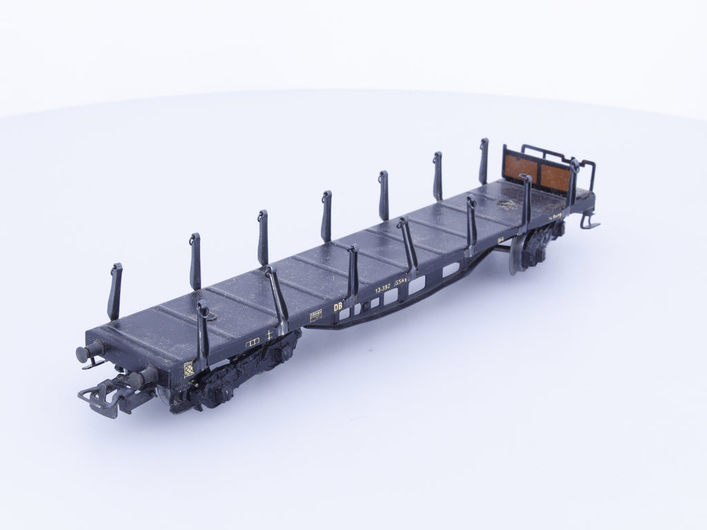 Marklin 4516 HO DB Flat Car with Stakes 13392 (#1)