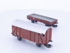 Marklin HO DB One Short Flat Car and One Short Box Car