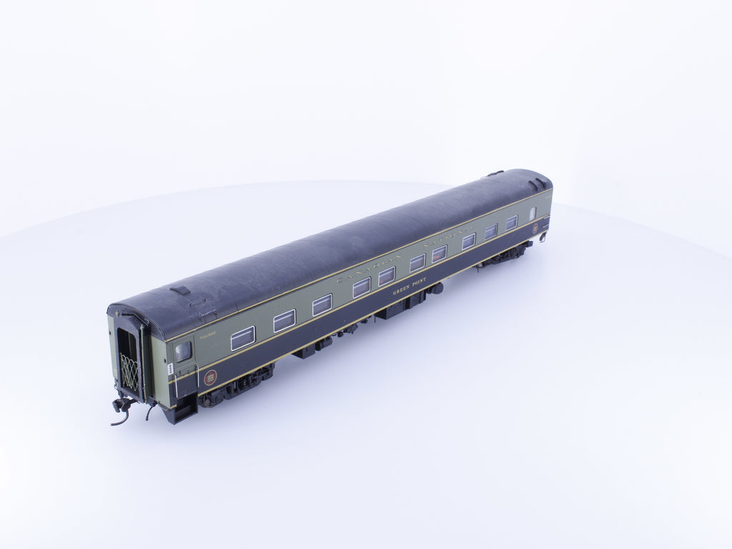 Rapido 113074 HO Green Sleeper Passenger Car Canadian National (CN) Green Point