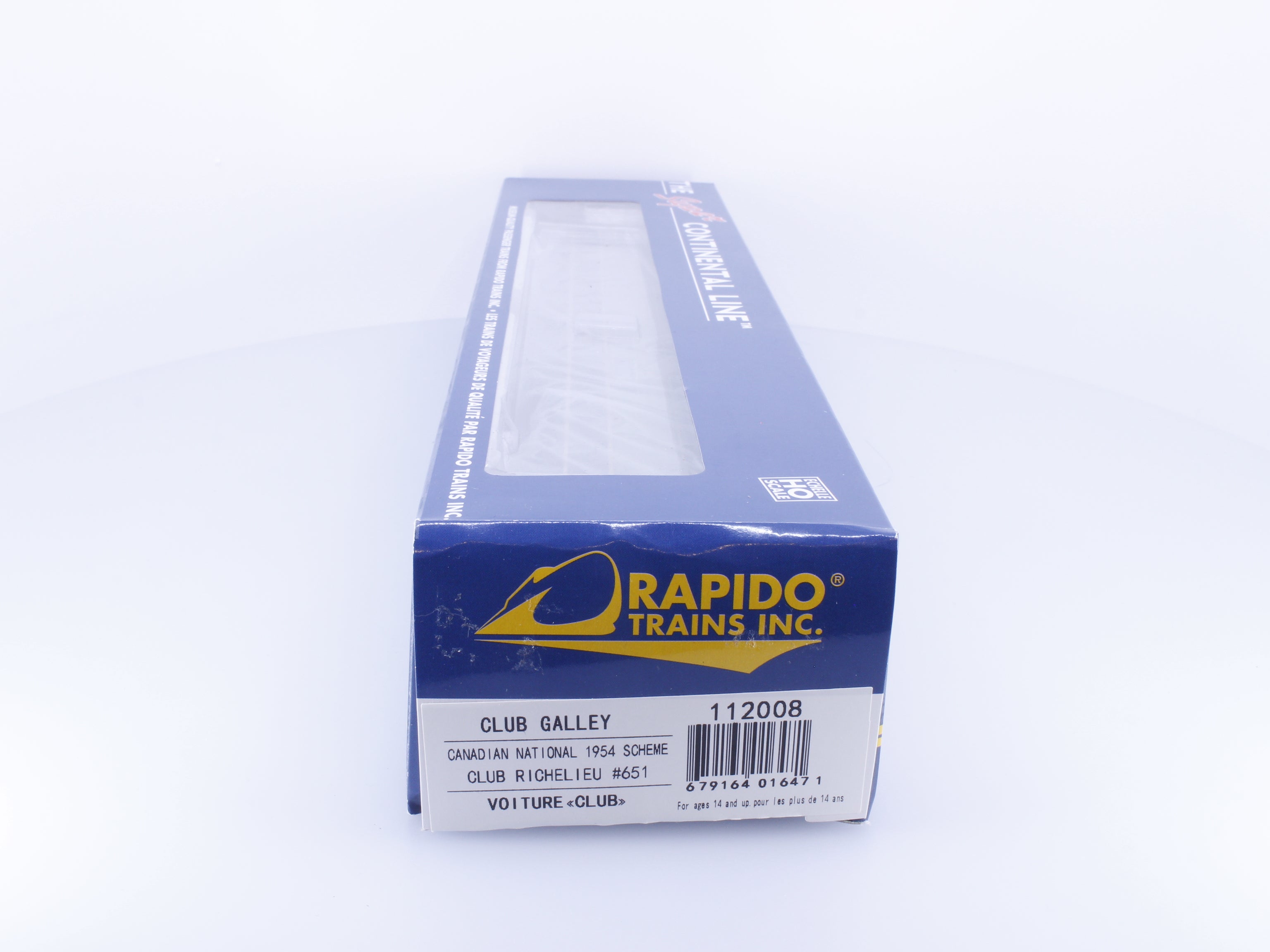 Rapido 112008 HO Club Galley Passenger Car Canadian National (CN) Club Richelieu