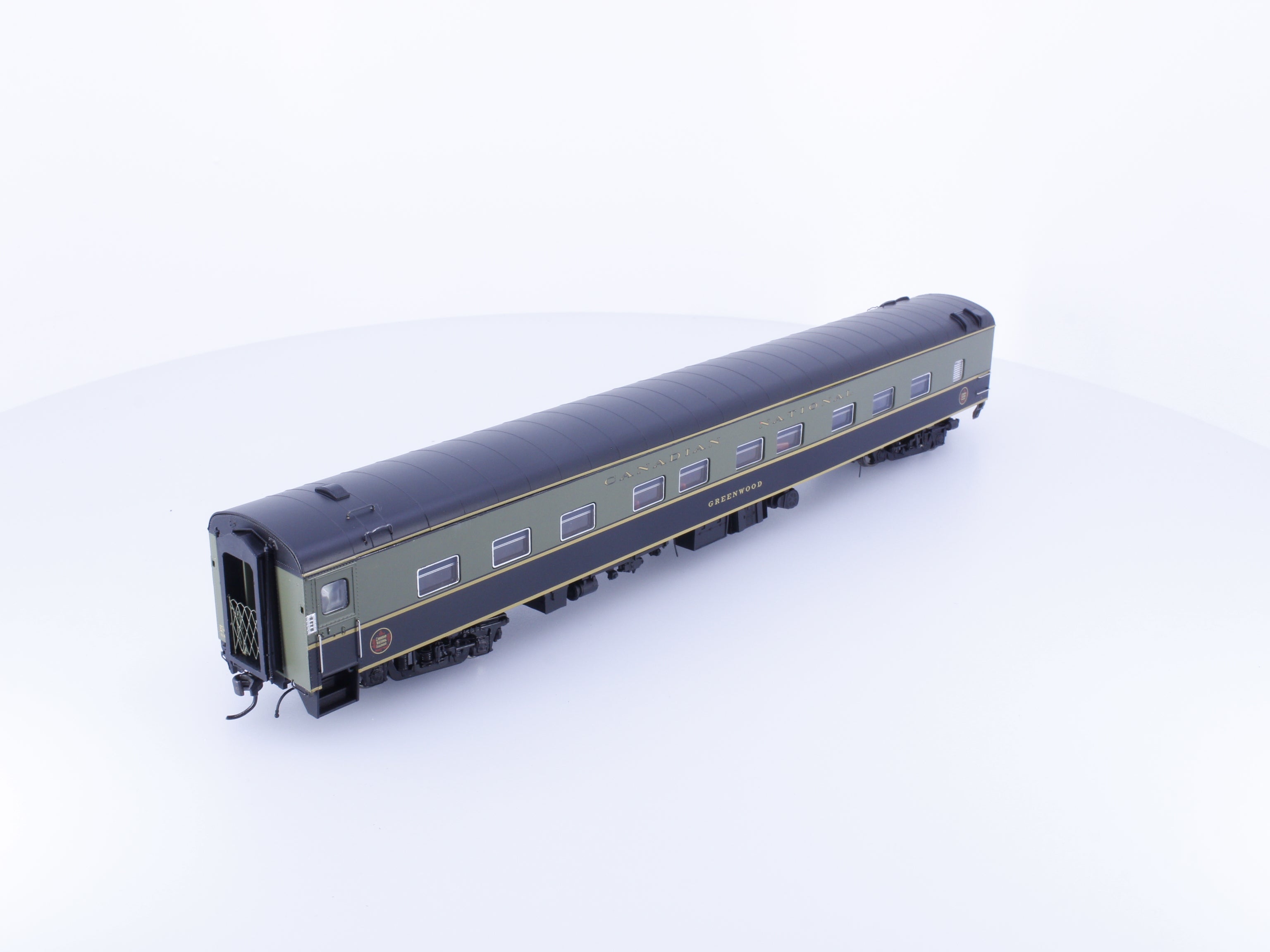 Rapido 113071 HO Green Sleeper Passenger Car Canadian National (CN) Greenwood