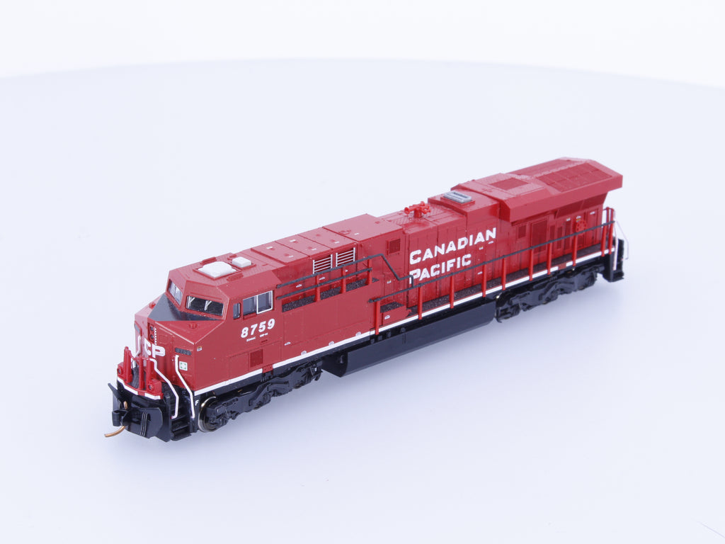 Kato 176-8921 N ES44AC Diesel Locomotive Canadian Pacific (CP) 8759 Analog DC
