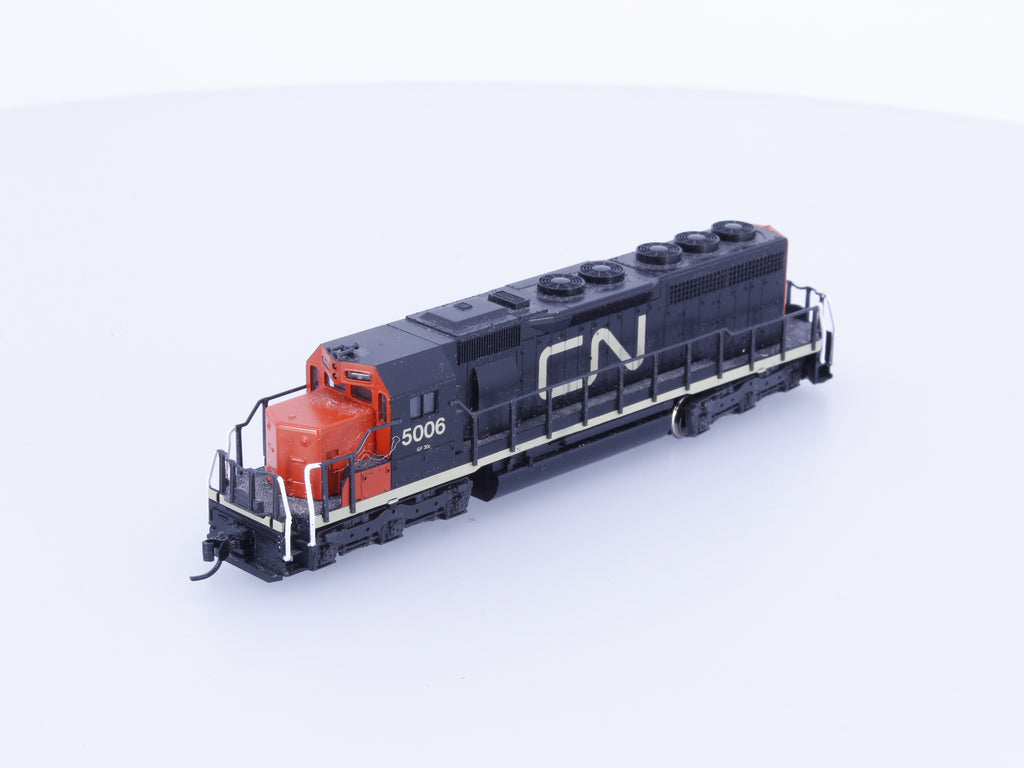 Kato 176-2002 N SD40 Diesel Locomotive Canadian National (CN) 5006 Analog DC