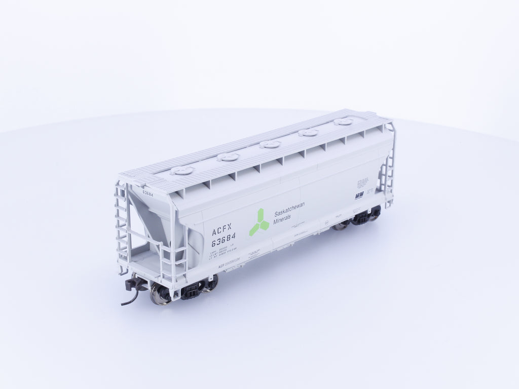 Trueline Trains TLT200539 HO ACF 3560 Covered Hopper Saskatchewan Minerals American Car and Foundry (ACF/ACFX) 63684