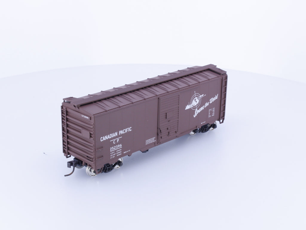 Accurail 93523 HO Accuready 40' AAR Steel Boxcar Canadian Pacific (CP) 252396