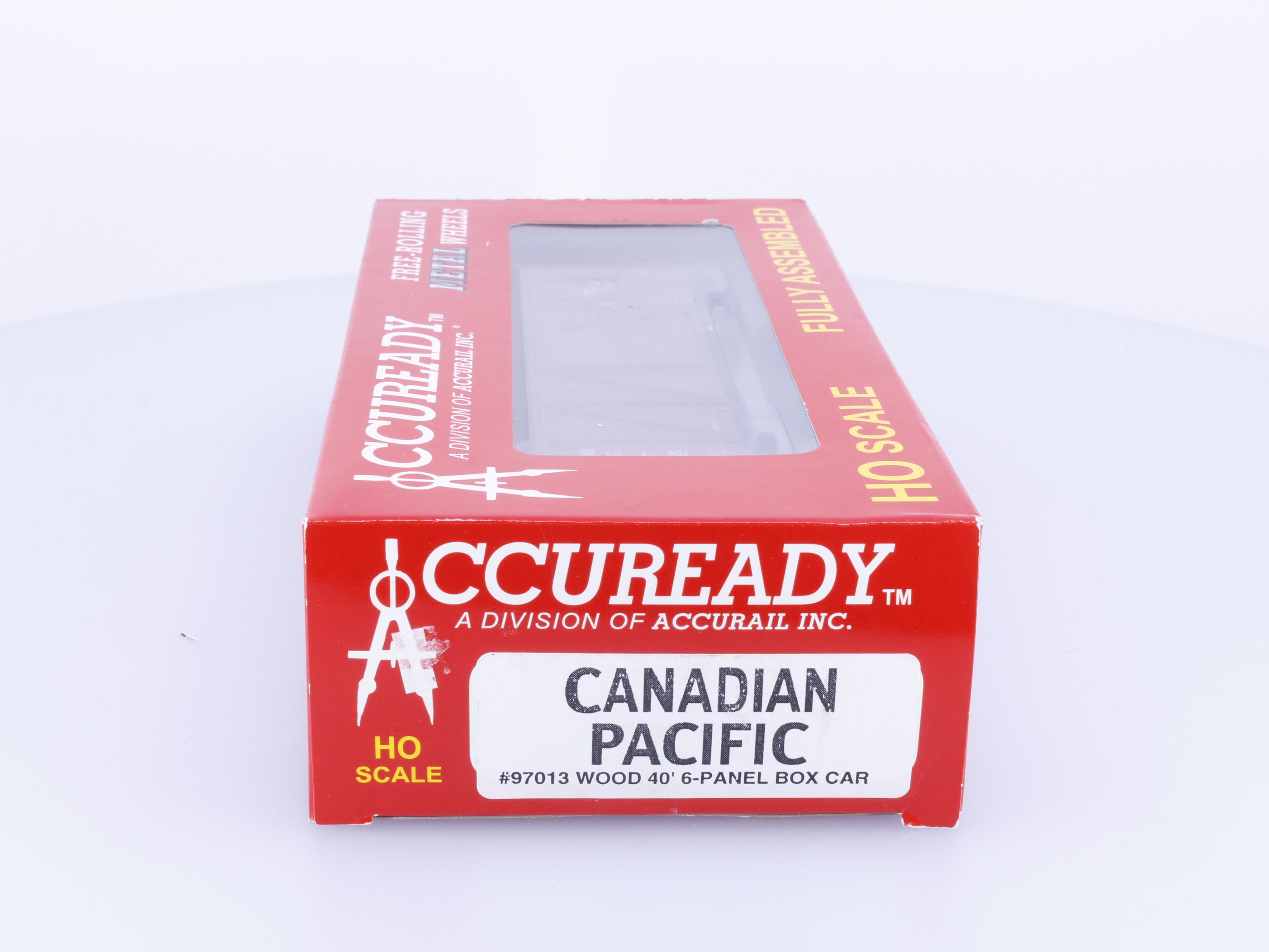 Accurail 97013 HO Accuready 40' Wood 6 Panel Boxcar #2 Canadian Pacific (CP) 123468
