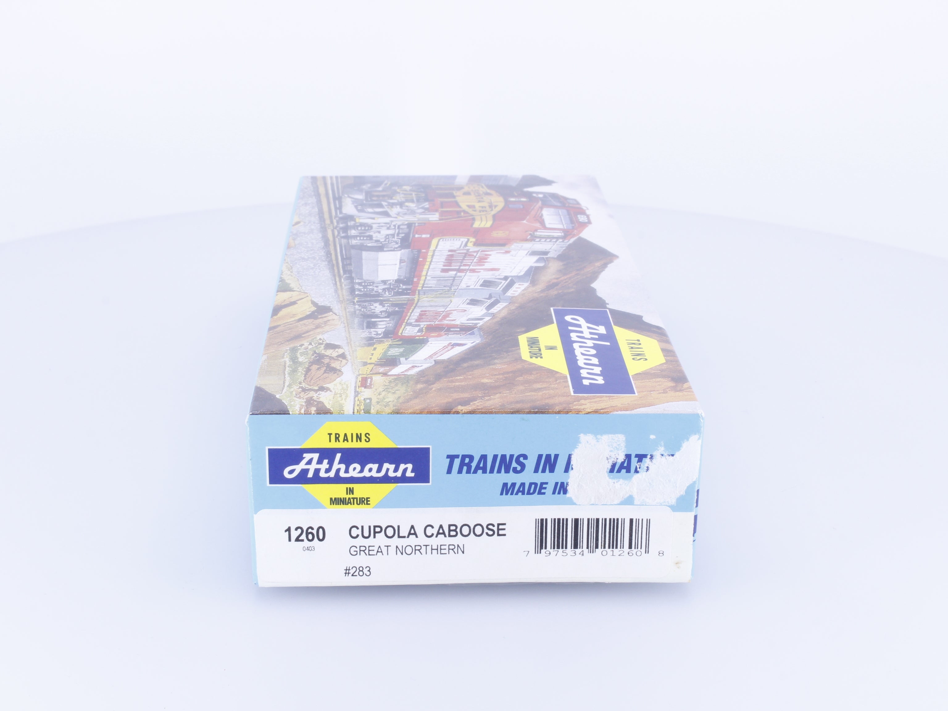 Athearn 1260 HO Cupola Caboose Kit Great Northern (GN) X283 (#2)