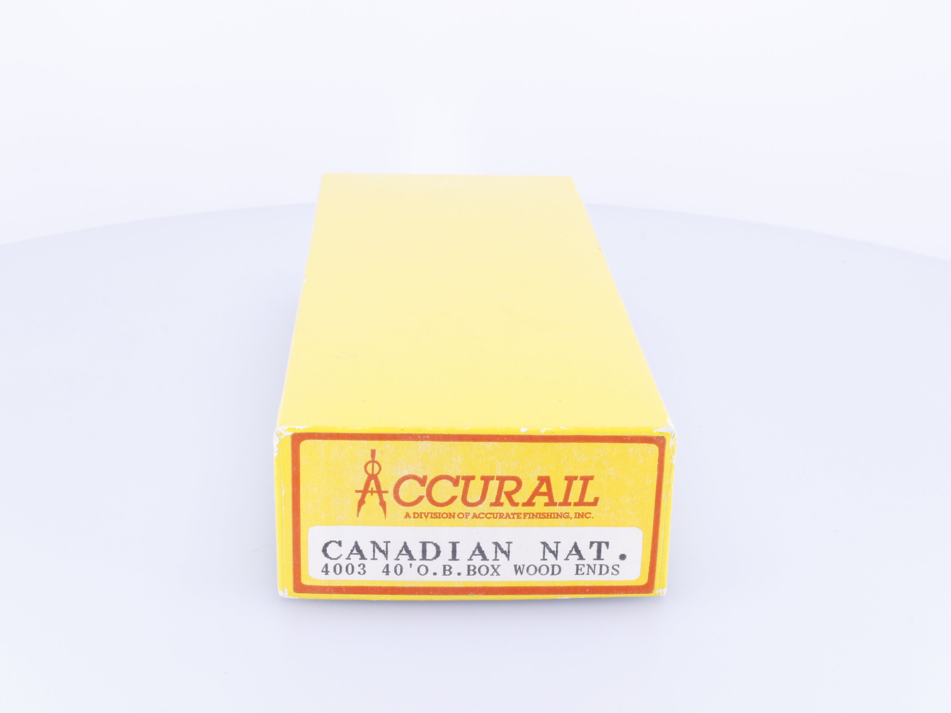 Accurail 4003 HO 40' Outside Braced Boxcar Wood Ends Kit Canadian National (CN) 500899