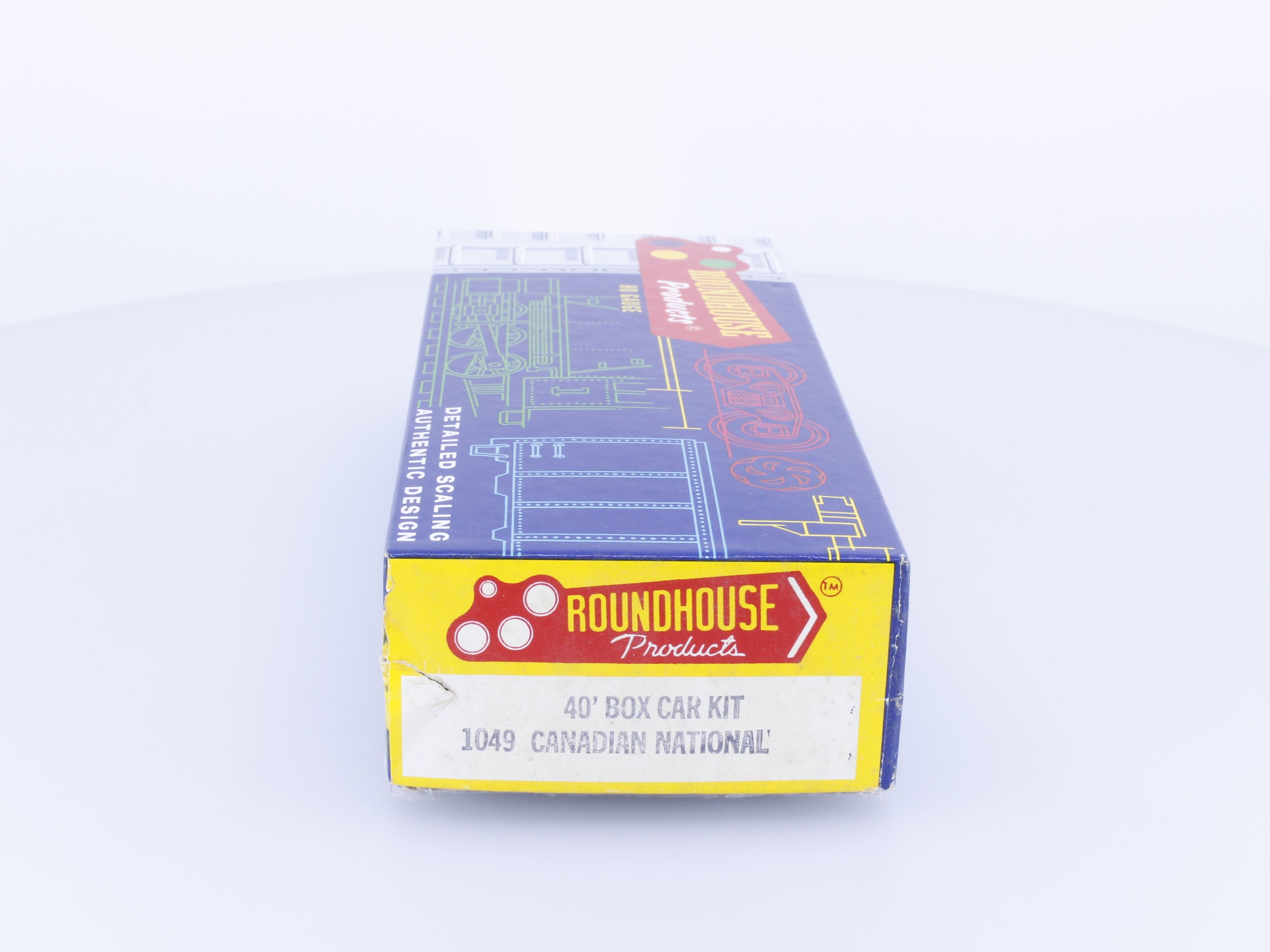 Roundhouse 1049 HO 40' Boxcar Kit #3 Canadian National (CN) 524270