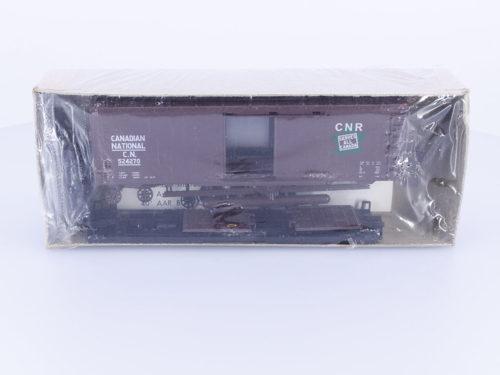 Roundhouse 1049 HO 40' Boxcar Kit #3 Canadian National (CN) 524270