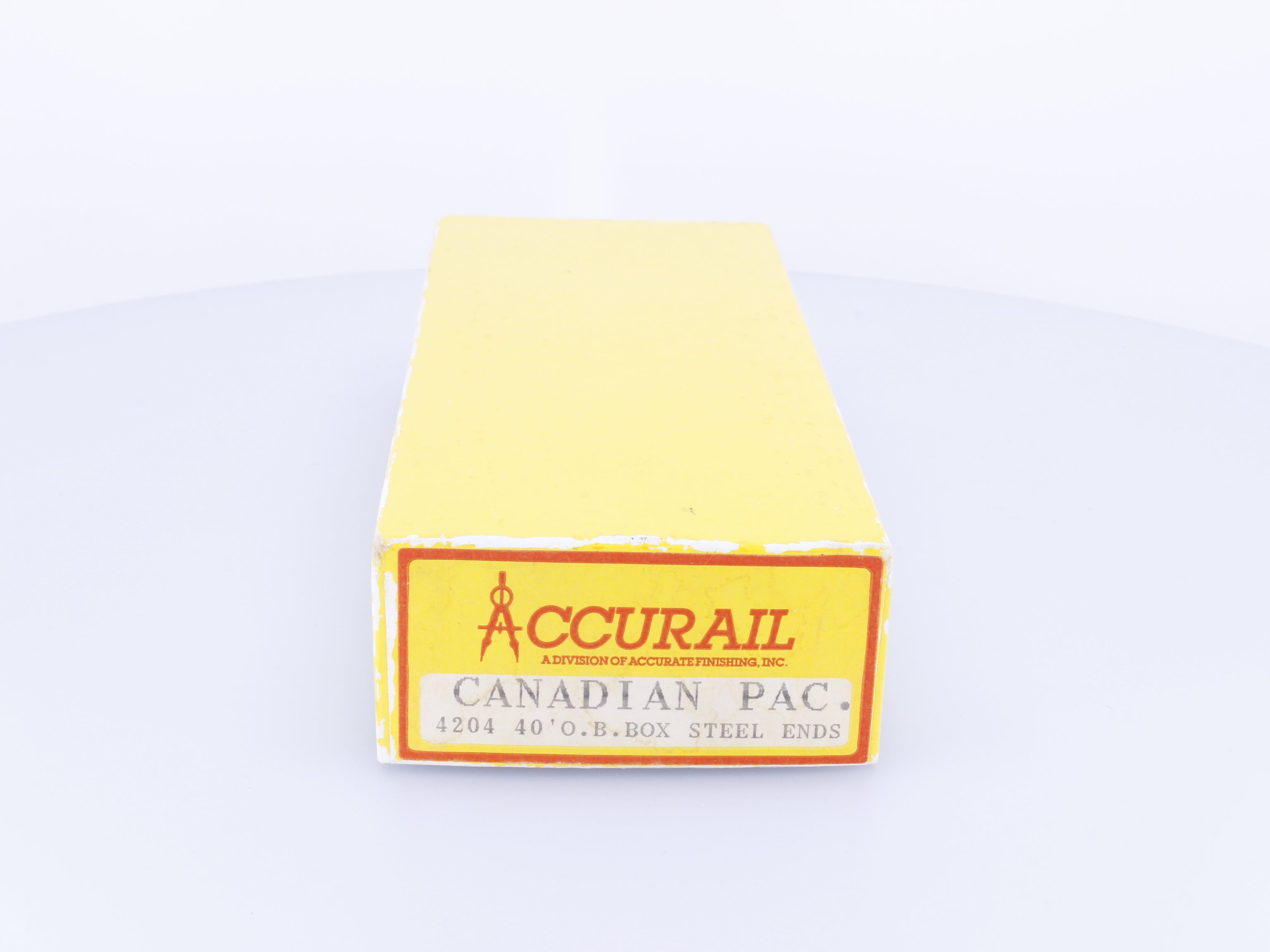 Accurail 4204 HO 40' Outside Braced Boxcar Steel Ends Kit Canadian Pacific (CP) 234537