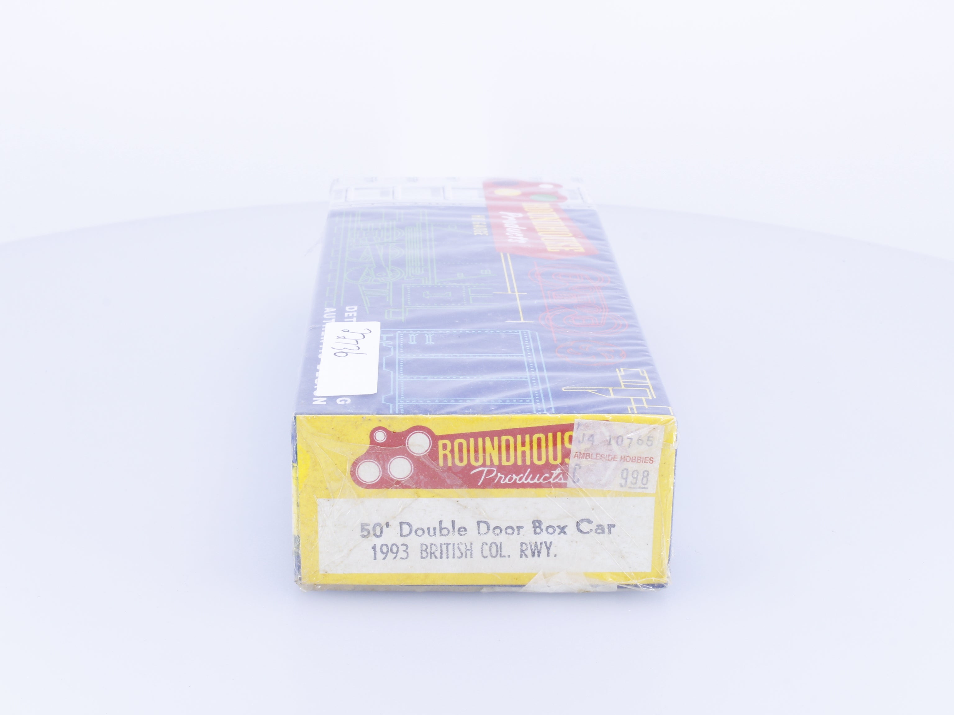 Roundhouse 1993 HO 50' Double Boor Boxcar Kit BC Rail (BCIT) 841867