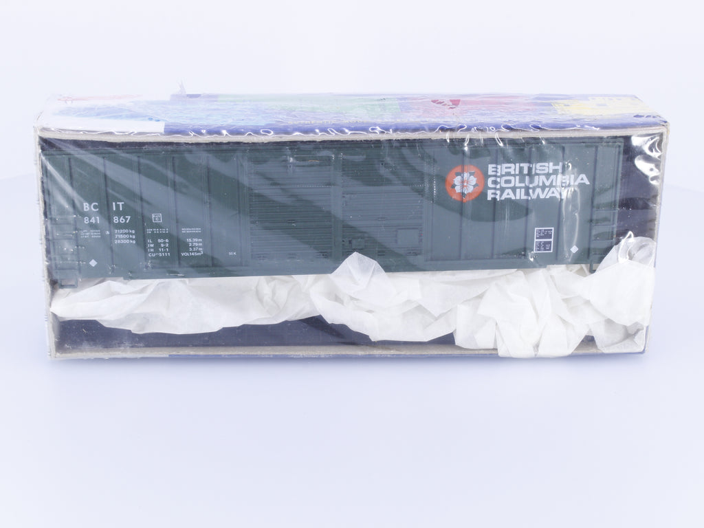 Roundhouse 1993 HO 50' Double Boor Boxcar Kit BC Rail (BCIT) 841867