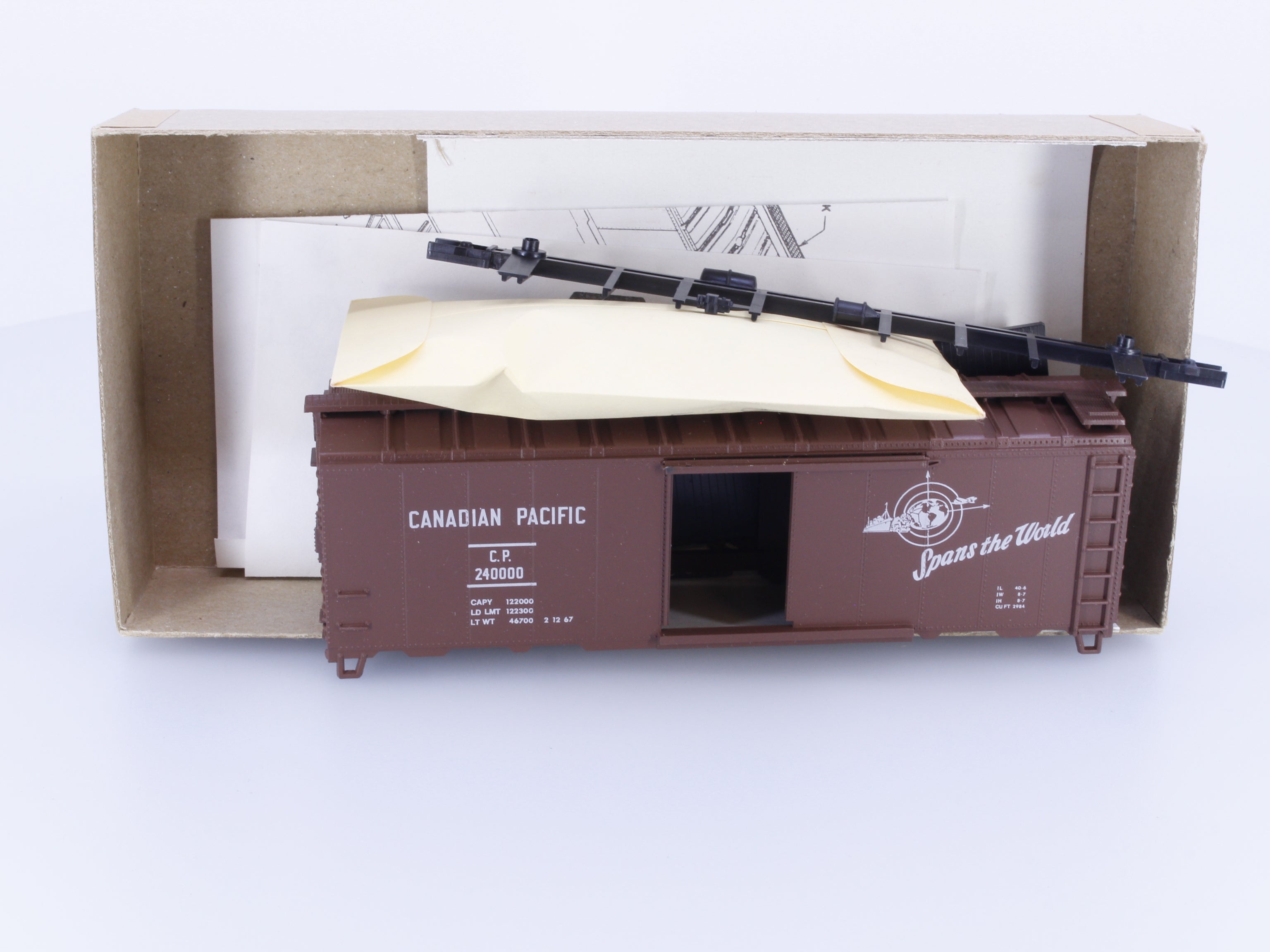 Athearn 5005 HO 40' Boxcar Kit #4 Canadian Pacific (CP) 240000 (#4)