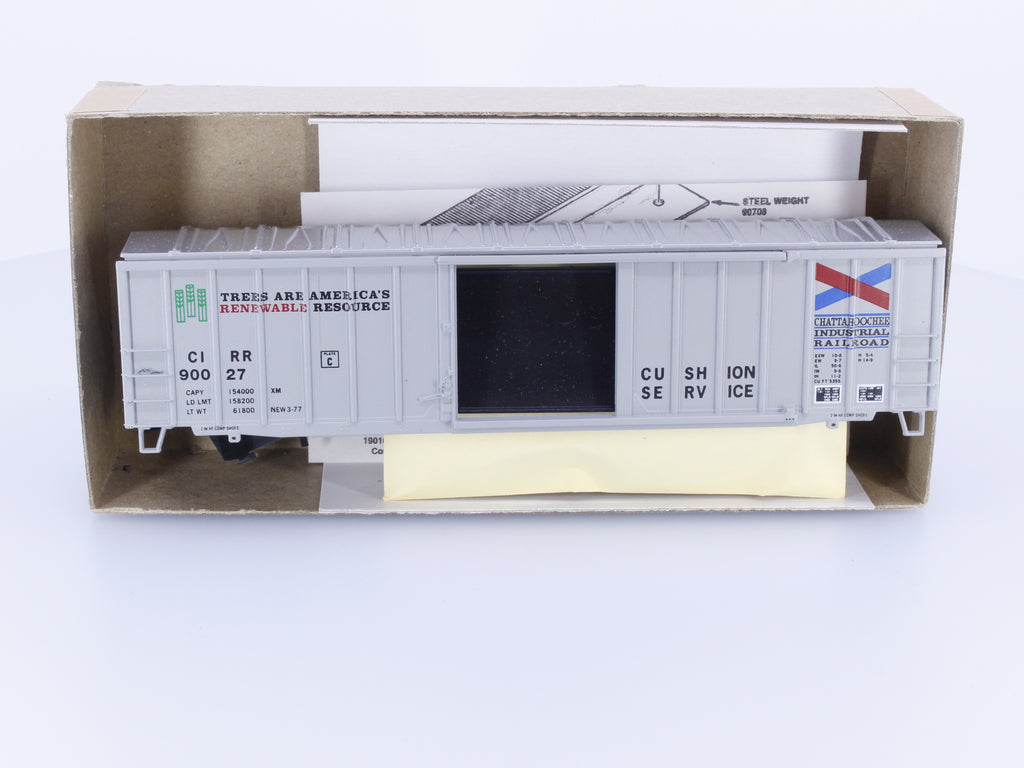 Rail Runner Custom Cars 299 HO 50' Railbox Type Boxcar Kit Chattahoochee Industrial Railroad (CIRR) 90027