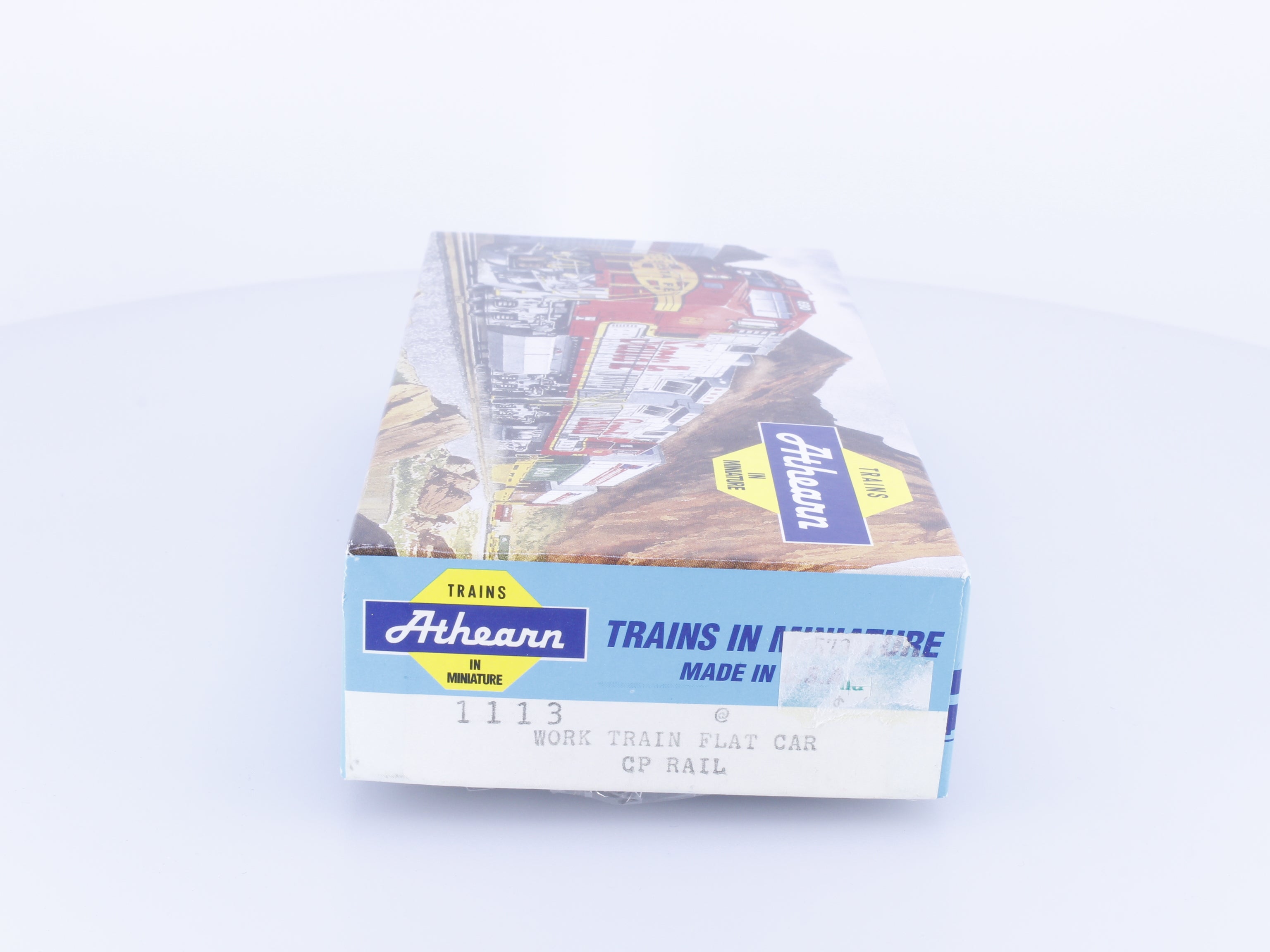 Athearn 1113 HO Work Train Flat Car Kit Canadian Pacific (CP) 411130