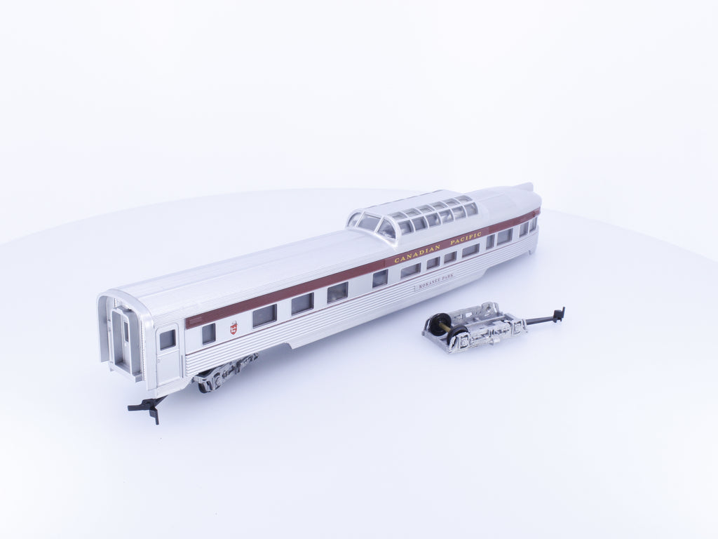 Con Cor CPOPC HO 85' Observation Passenger Car Canadian Pacific (CP) Kokanee Park