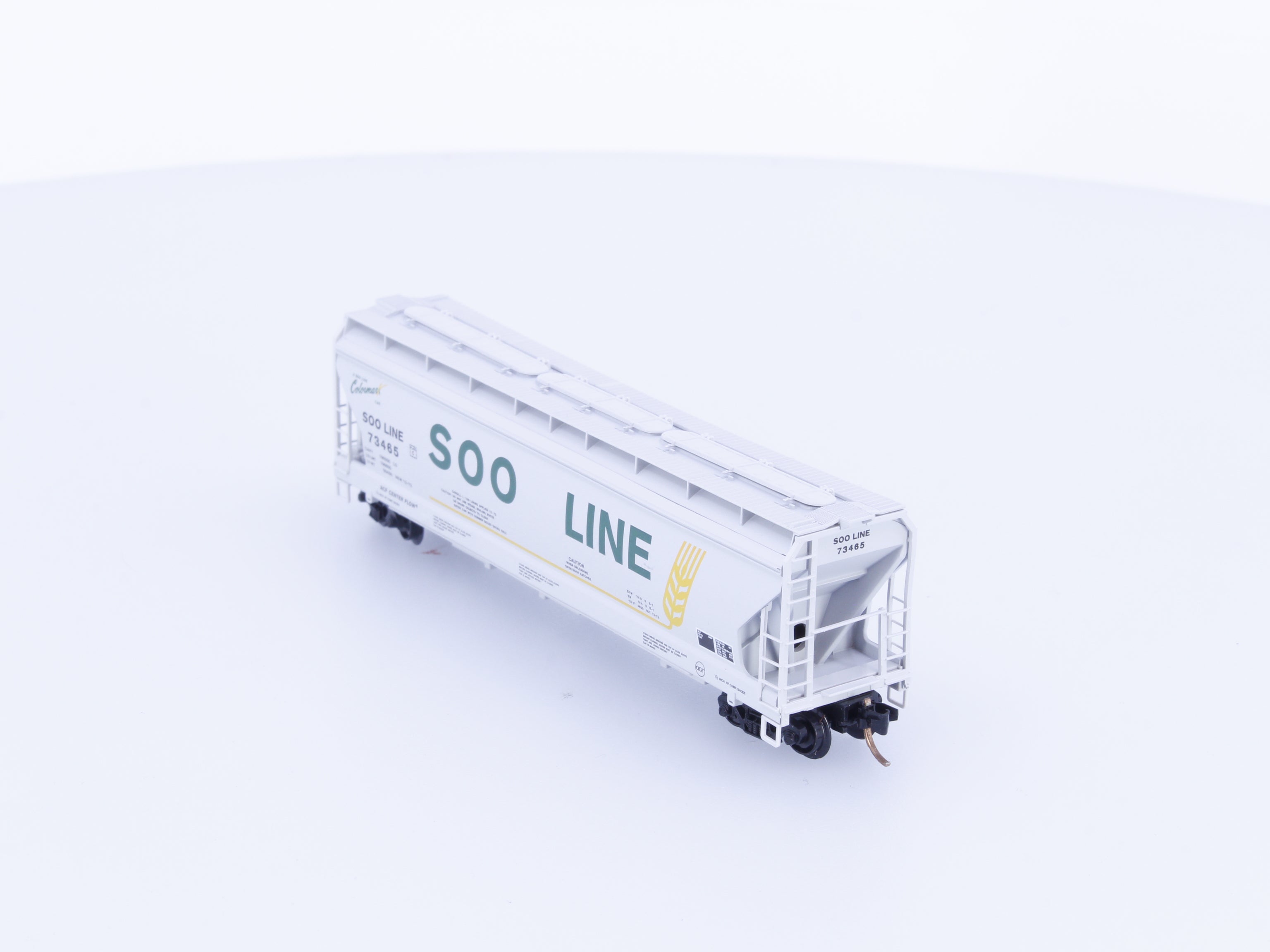Micro Trains 94150 N Covered Hopper, 3-Bay, ACF 4650 Soo Line (SOO) 73465