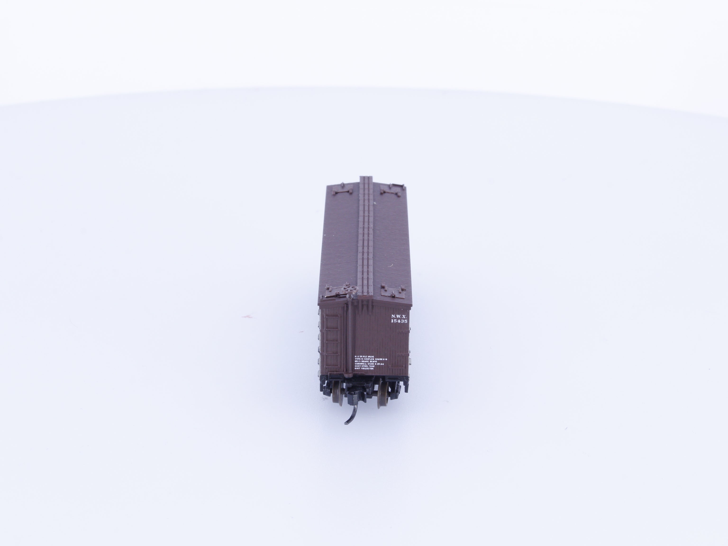 Atlas 41535 N 40' Wood Reefer Lion Milk 15435