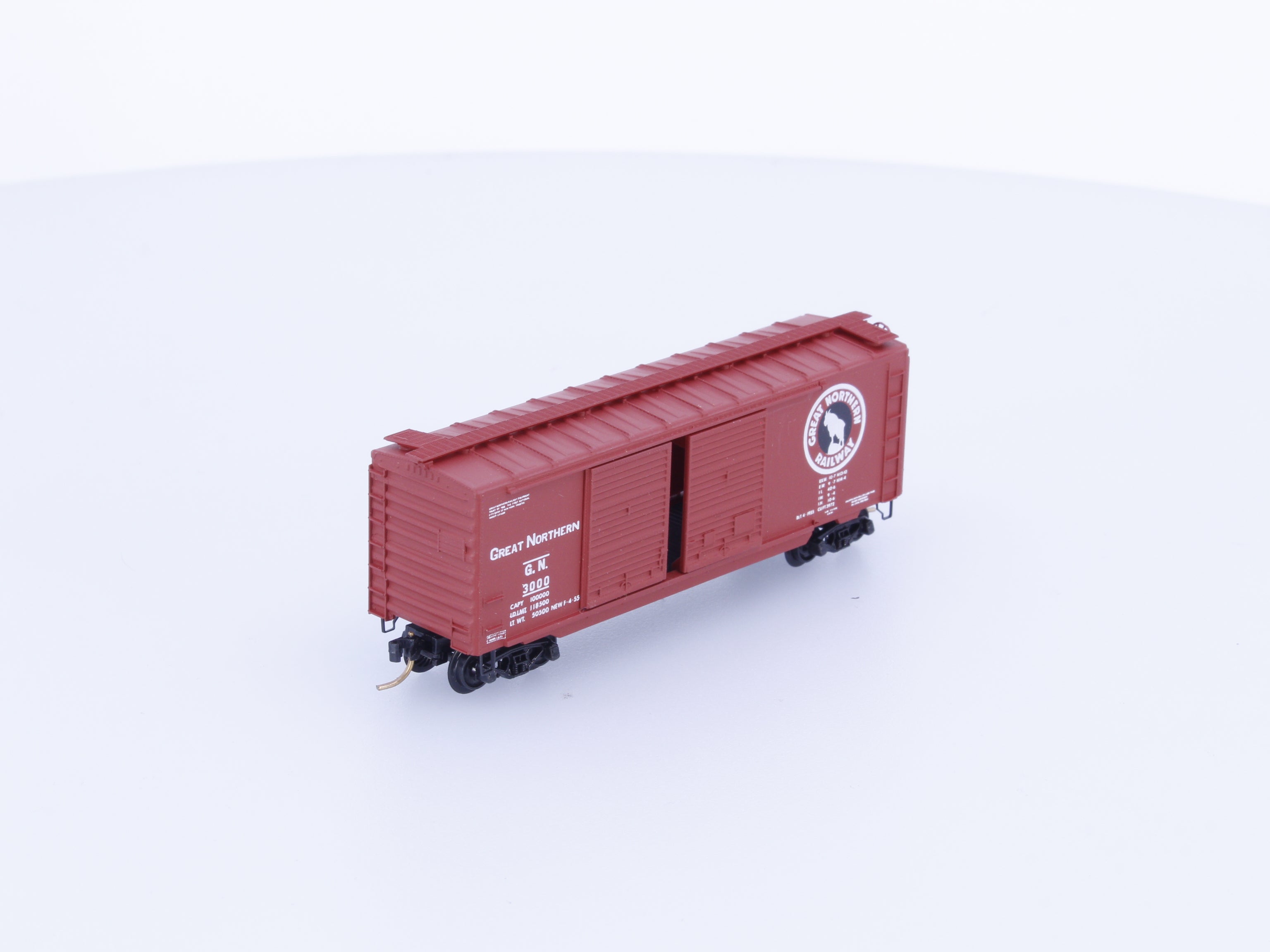Micro Trains 23060 N Boxcar, 40', PS-1 Great Northern (GN) 3000