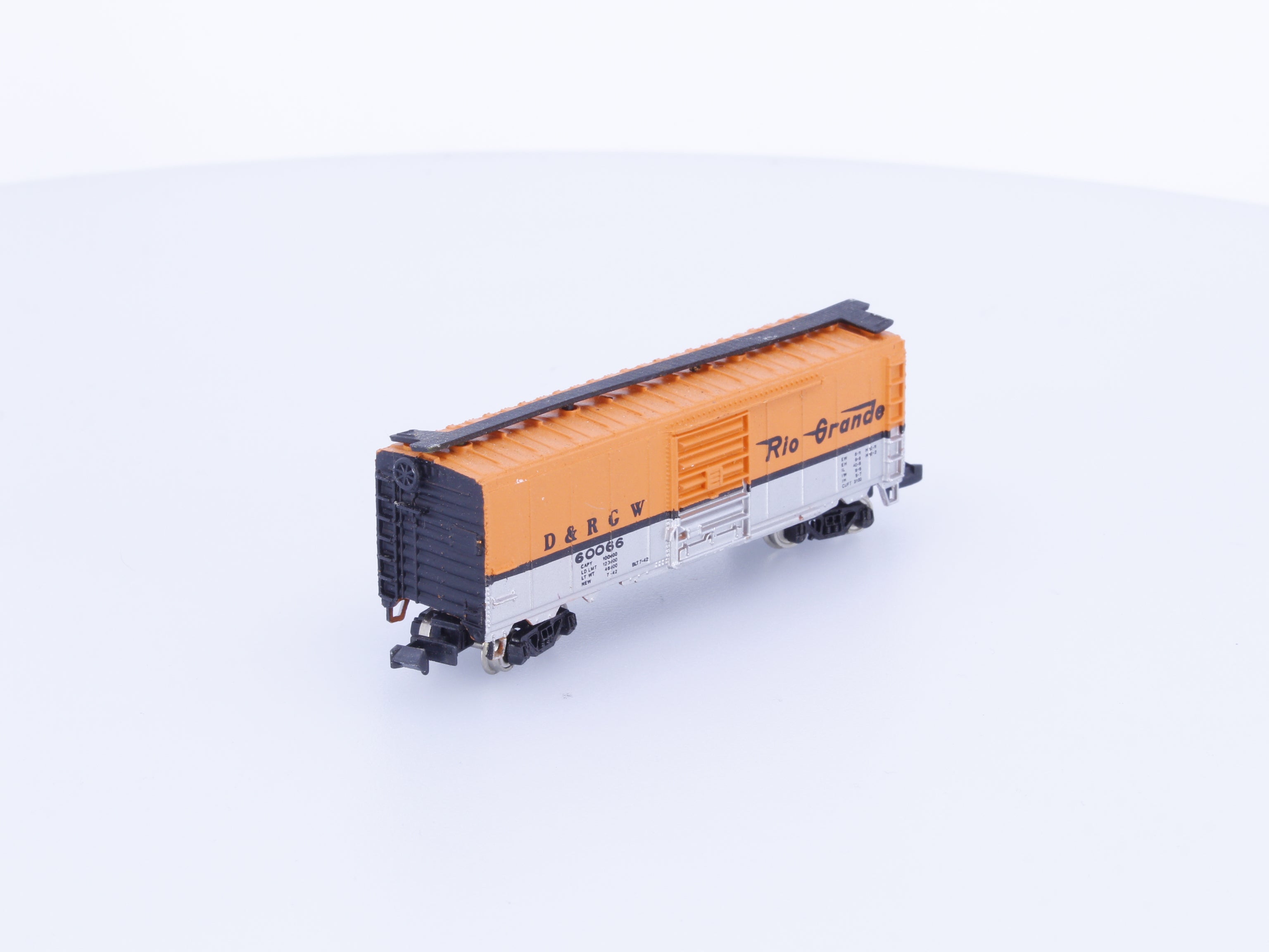 Atlas 3309-3.25 N 40' Box Car Plug Door Denver and Rio Grande Western (DRGW) 60066