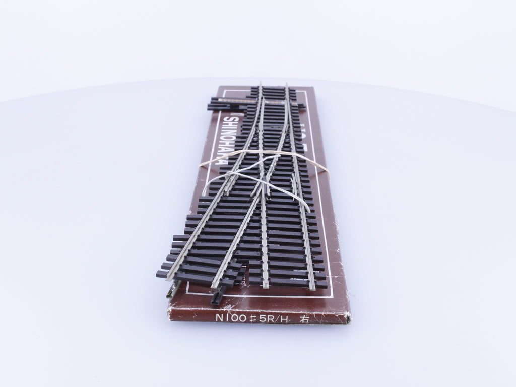 Shinohara 10016 HO #5 Code 100 Right Turnout Bundle of 3