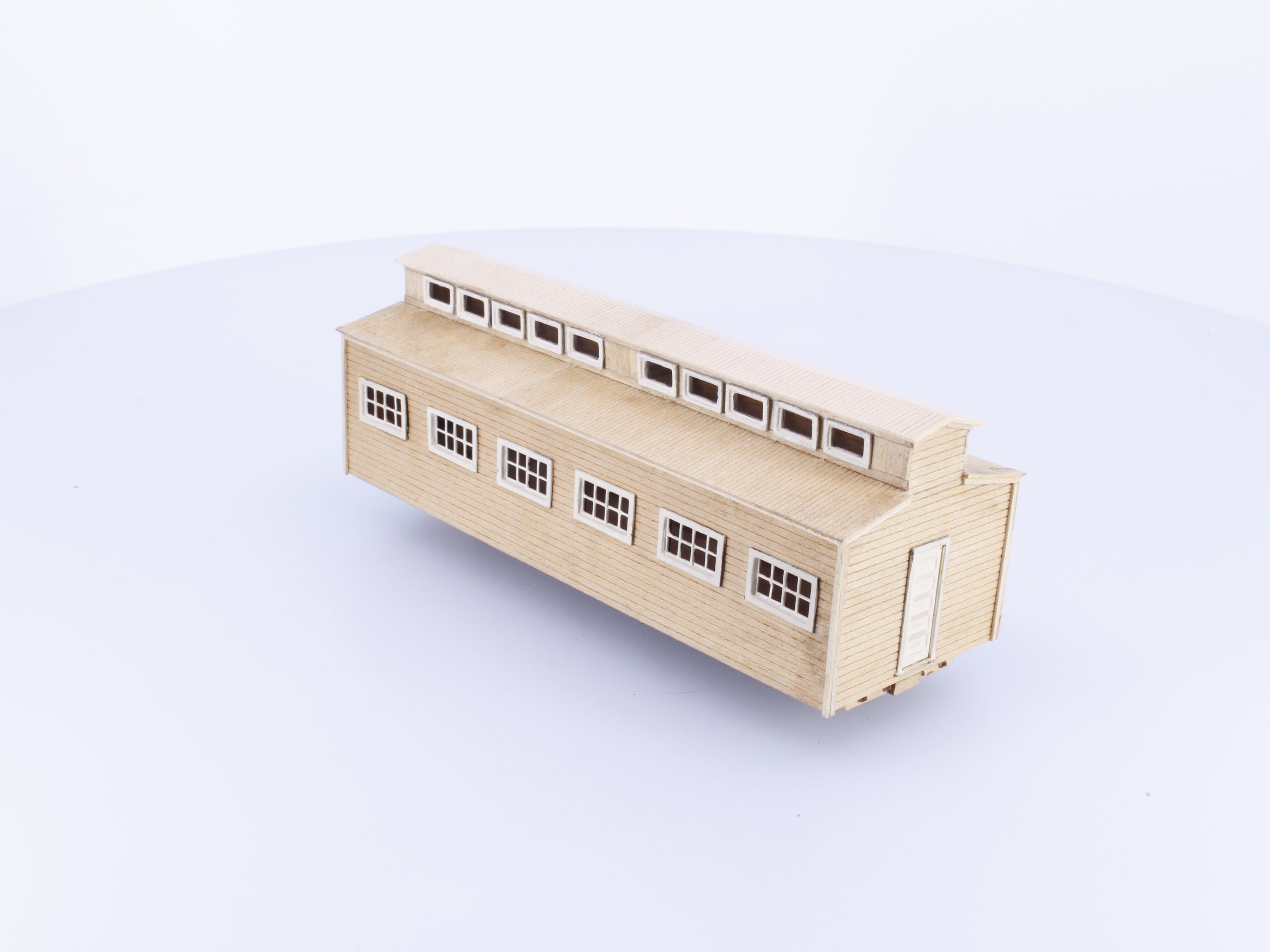 Northwest Short Line 109-03 HO 40' Goodyear Lumber Camp Car with Clerestory