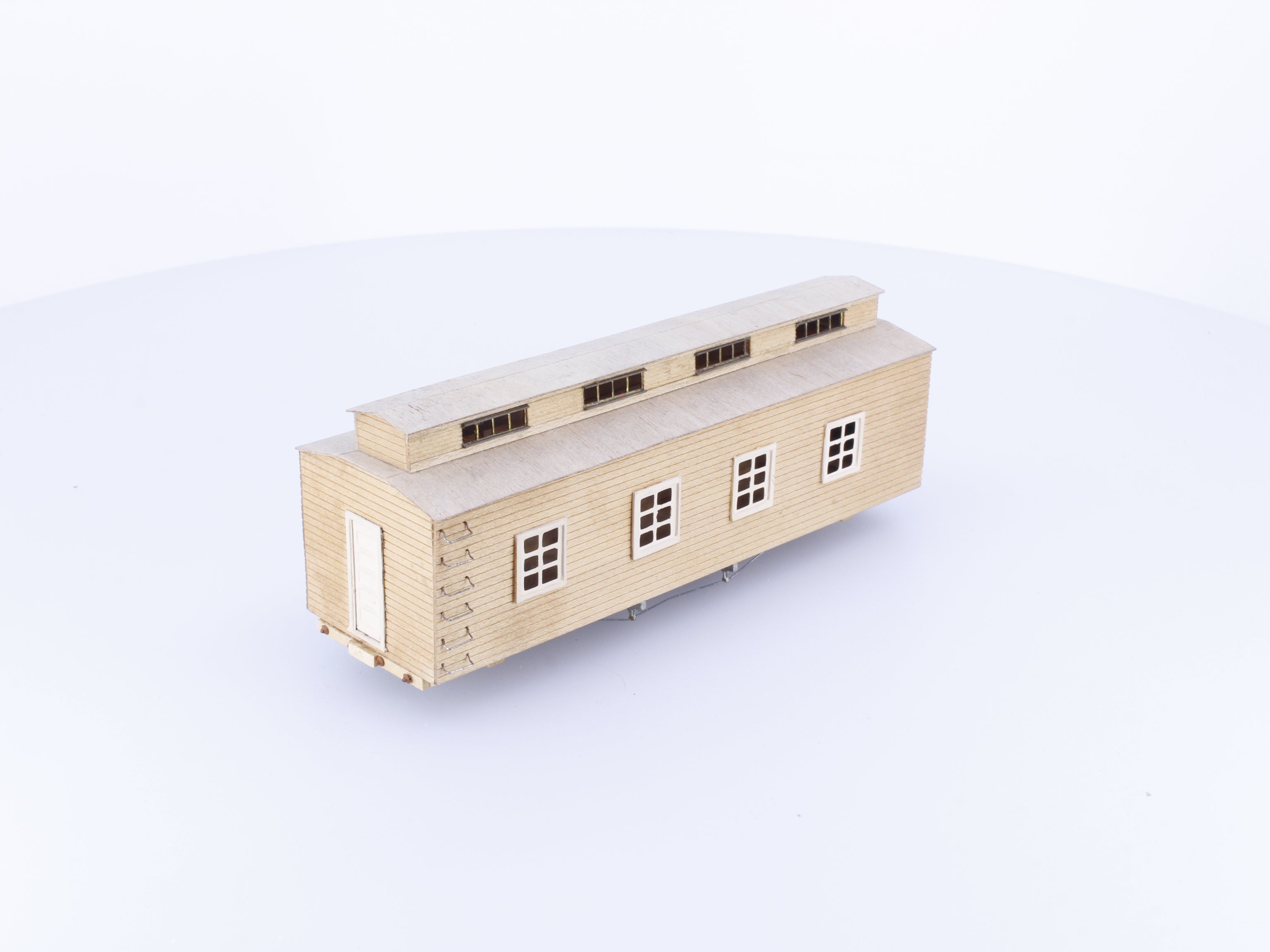 Northwest Short Line CLCC7 HO 40' Camp Car with Clerestory Connoisseur Line