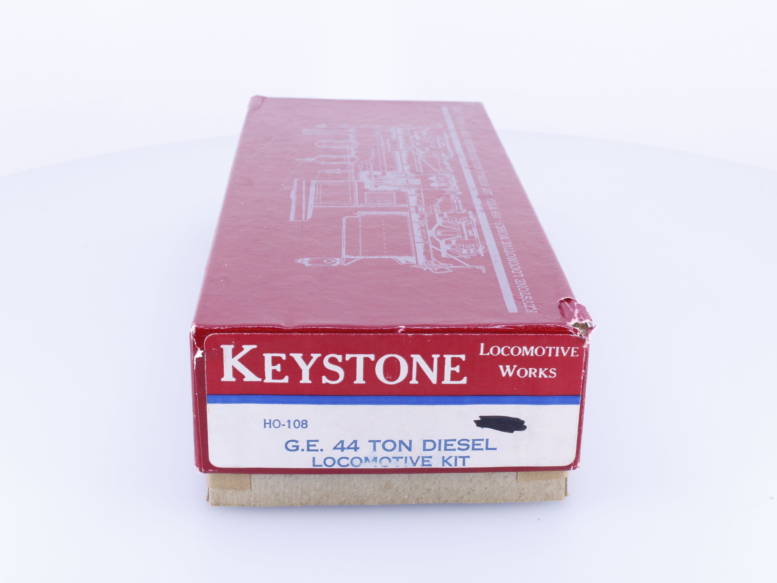 Keystone 108 HO Brass GE 44 Tonner Diesel Locomotive Kit