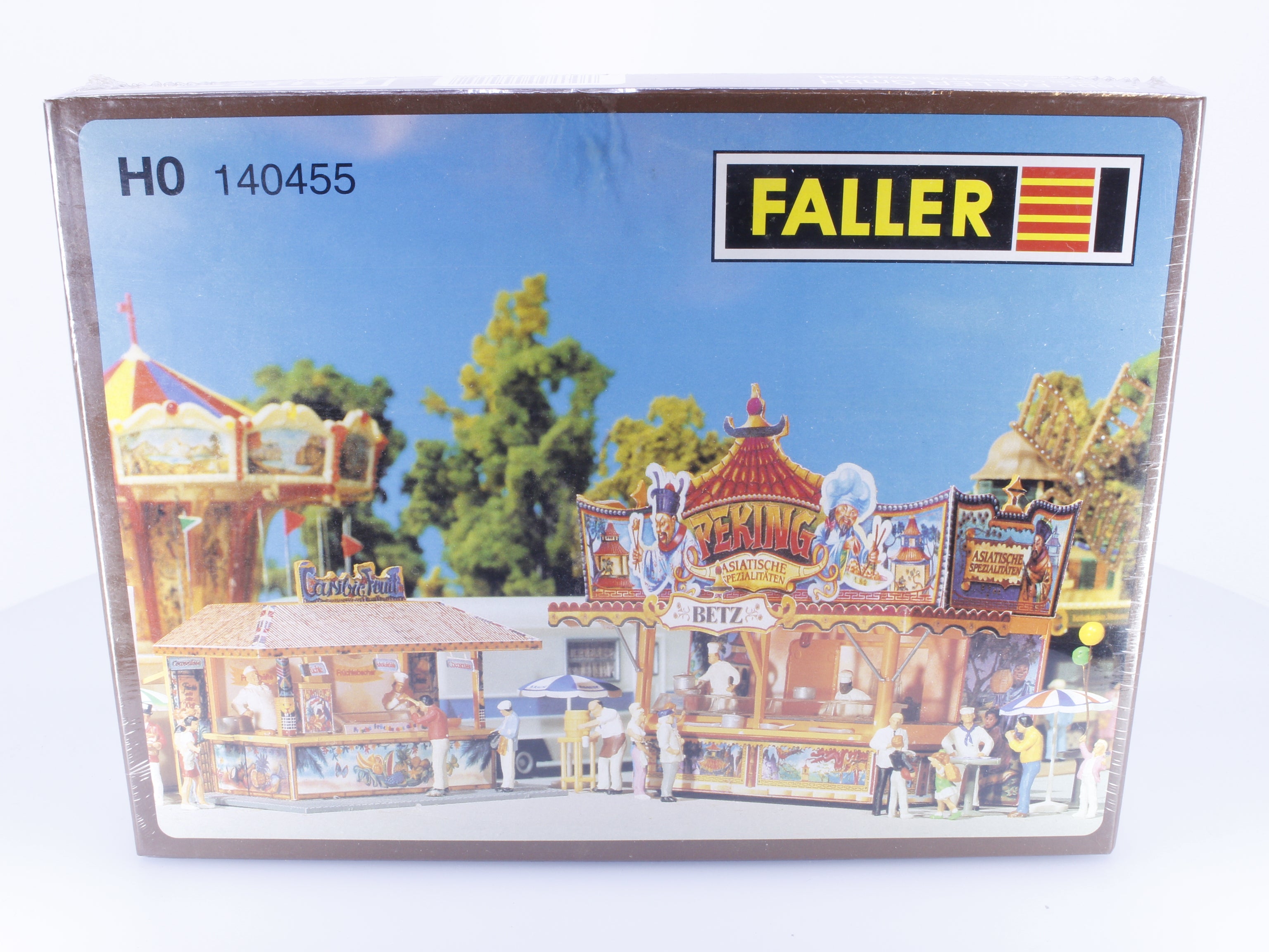 Faller 140455 HO 2 Fairground Booths Brand New in Sealed Package