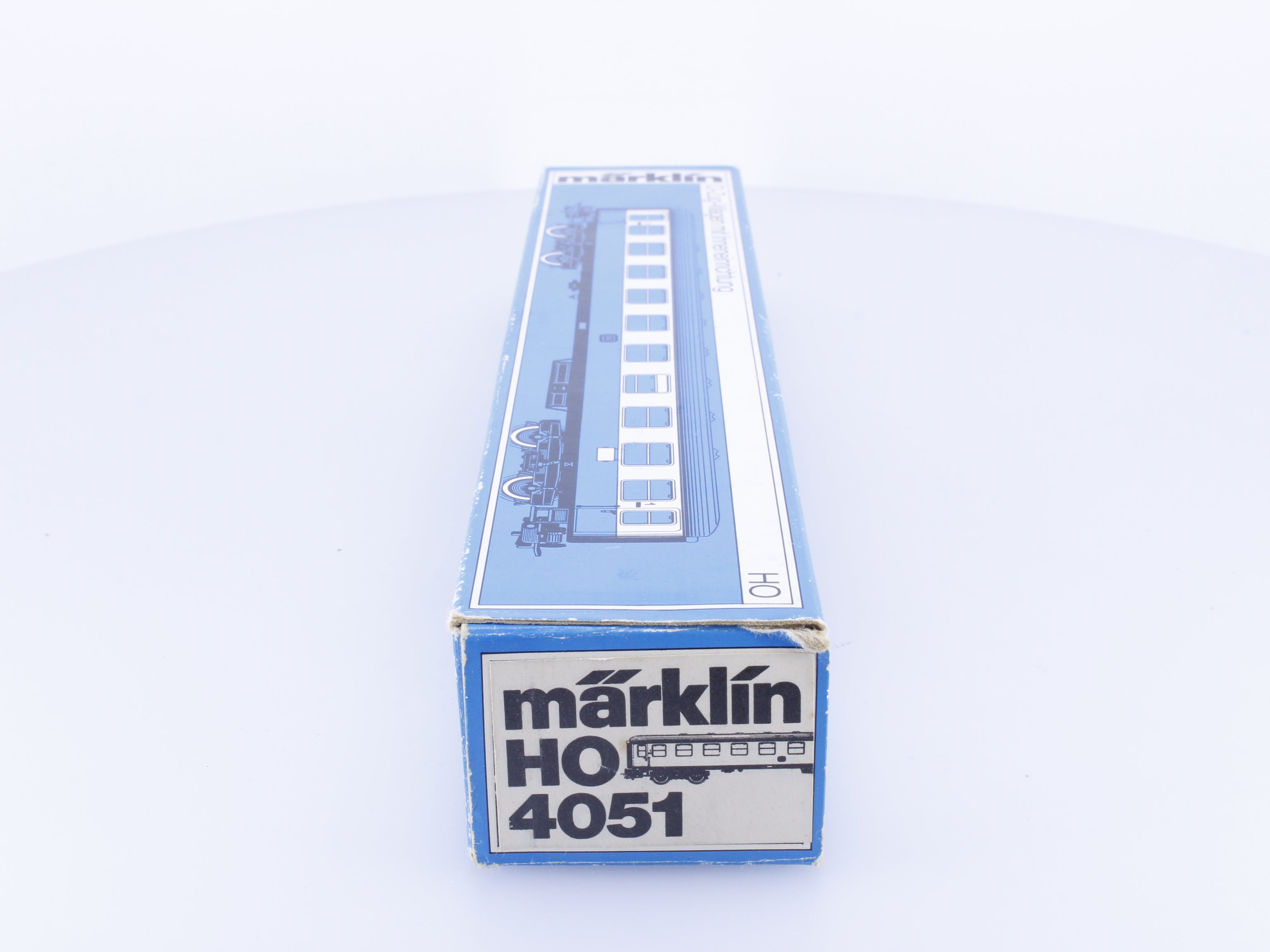 Marklin 4051 HO DB 1st Class Passenger Car Tin Plate