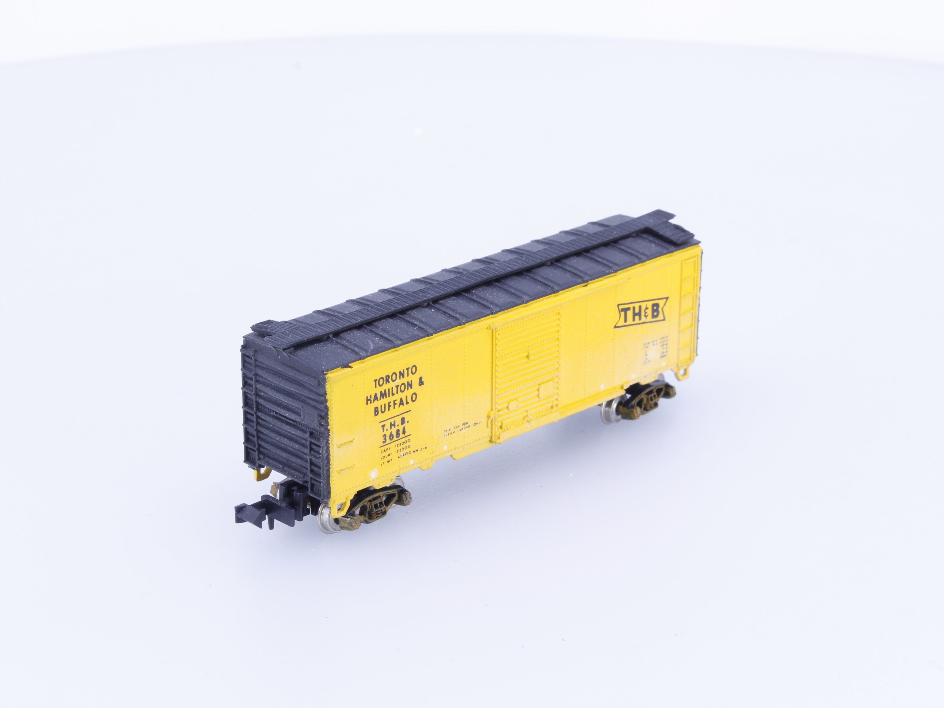 Con Cor 1235 N 40' Single Door Boxcar Toronto Hamilton and Buffalo (THB) 3684