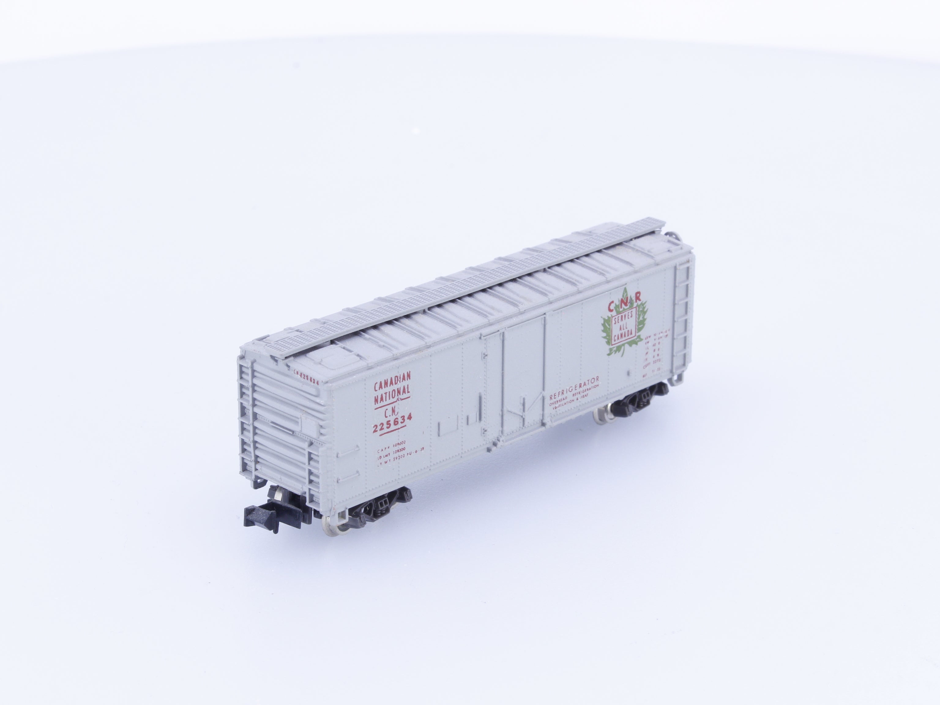Con Cor 1001 N 40' Single Door Boxcar Custom Painted Canadian National (CN) 225634