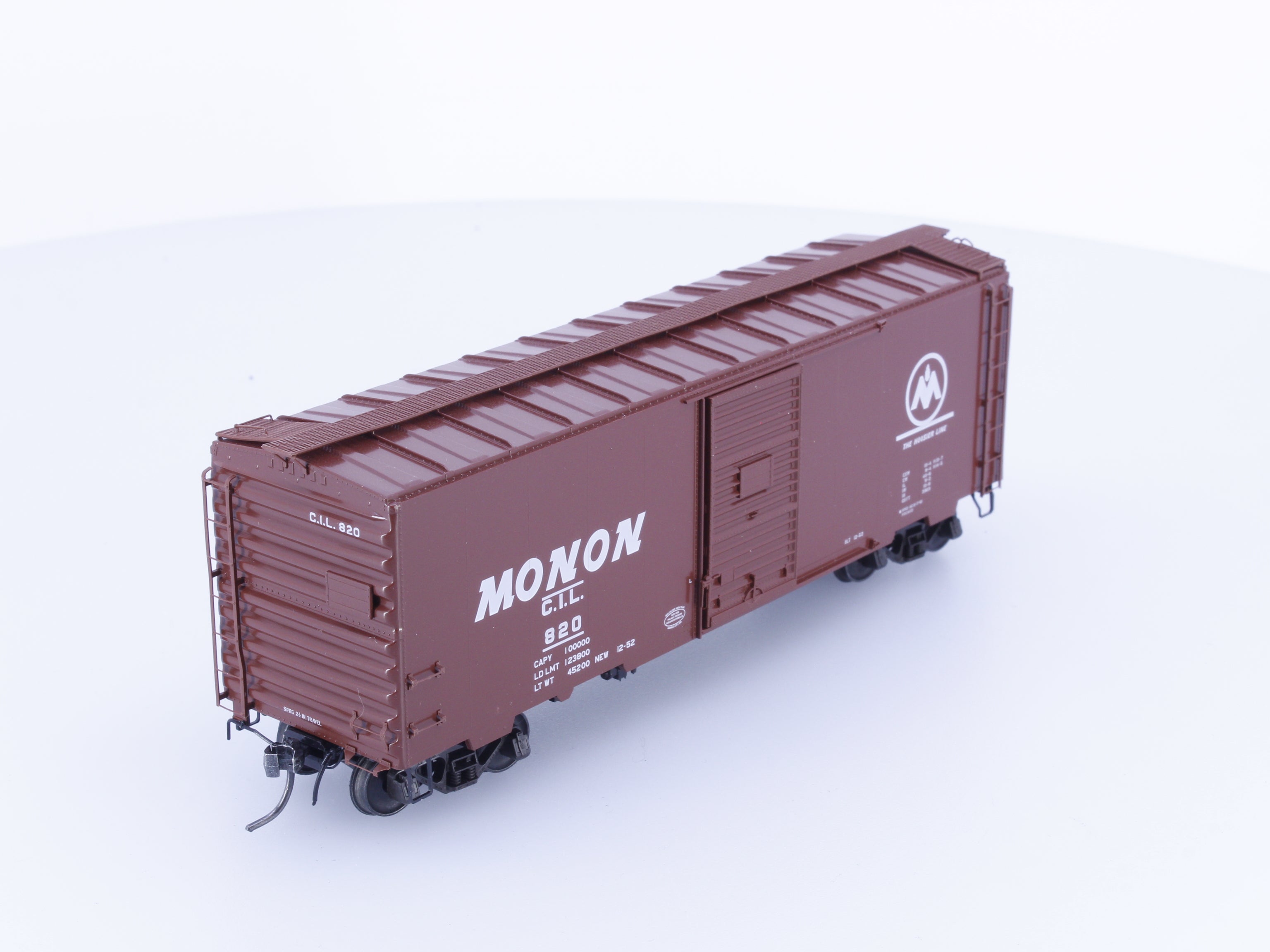 Kadee 4099 HO 40' Single Door Box Car Chicago Indianapolis & Louisville Road (MONON) 820