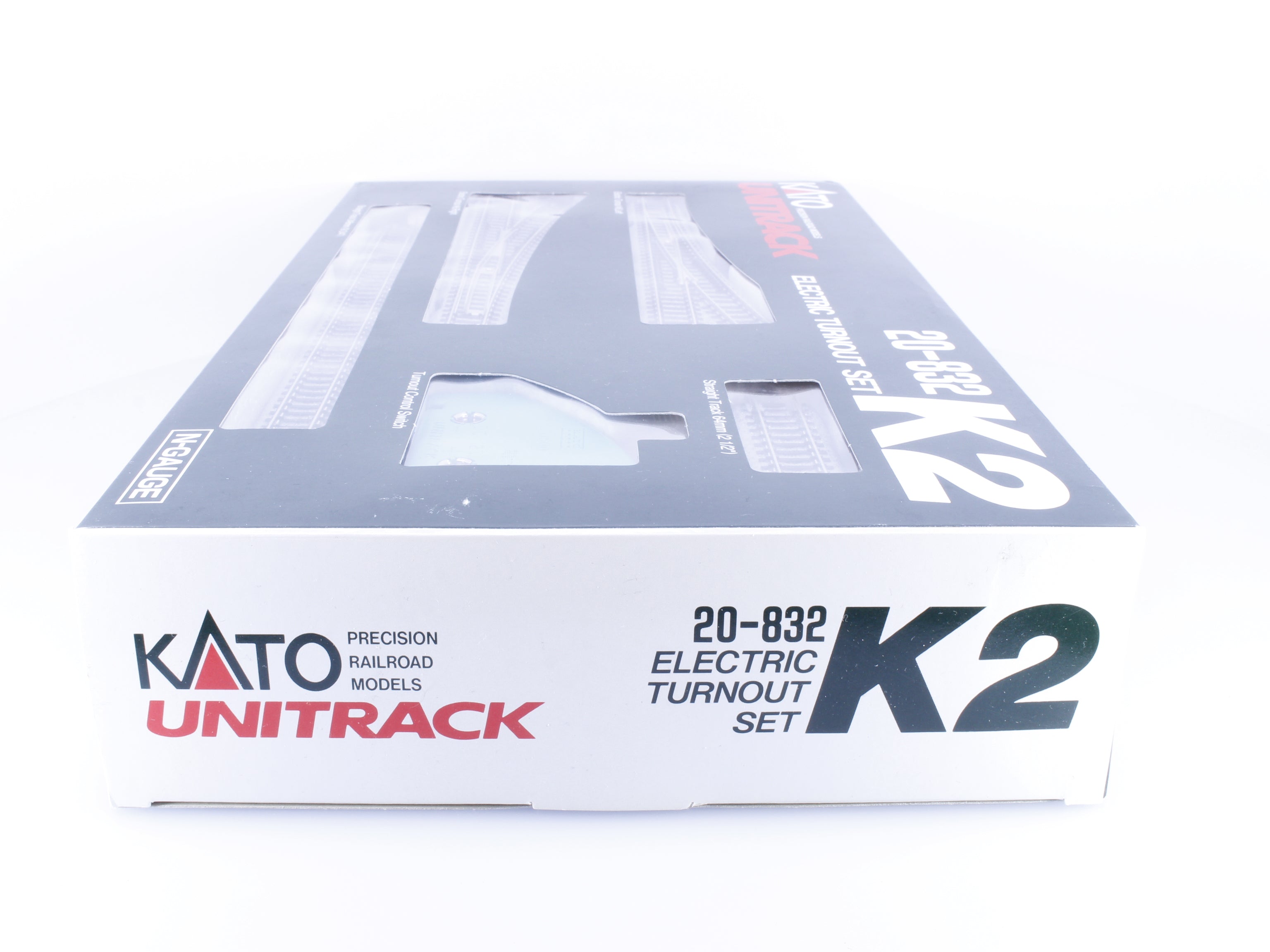 Kato 20832 N Unitrack K2 Electric Turnout Set