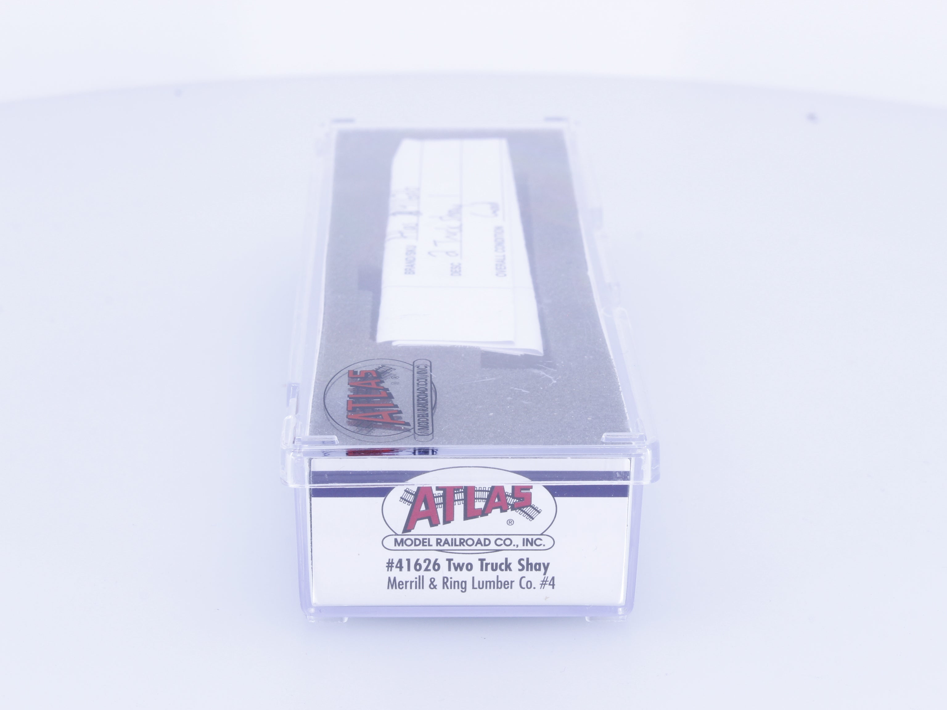 Atlas 41626 N 2 Truck Shay Steam Locomotive Re-decaled Hillcrest Lumber 1 Analog DC