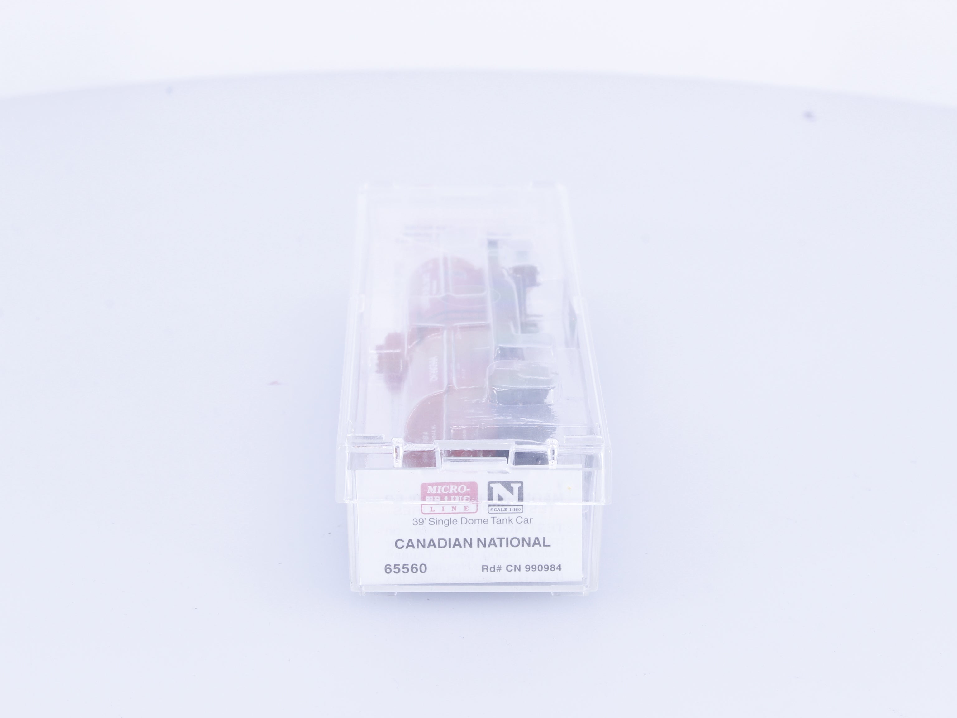 Micro Trains 65560 N 39 foot Single Dome Tank Car Canadian National (CN) 990984