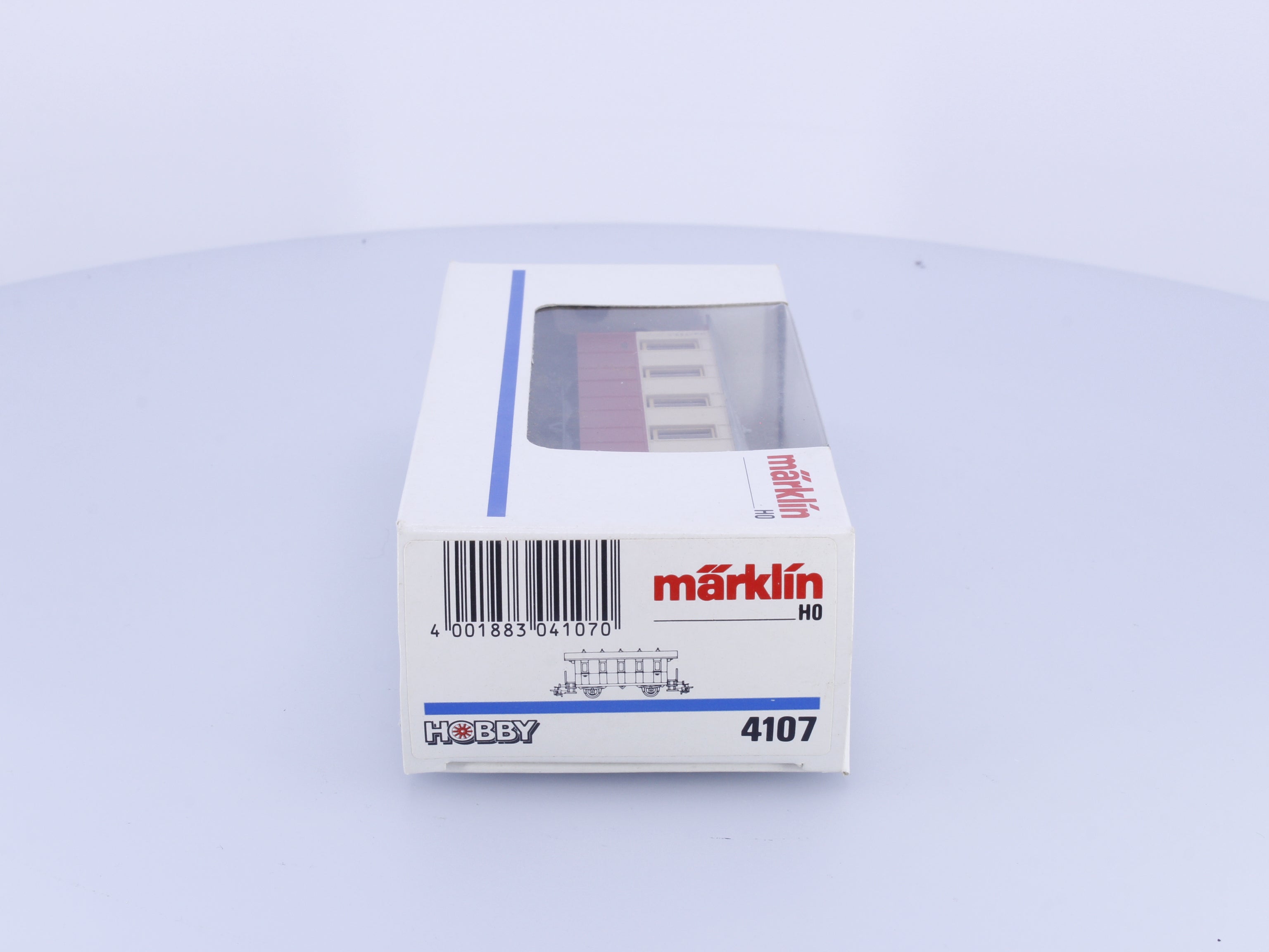 Marklin 4107 HO DR Hobby Red and Cream Passenger Car (#3)