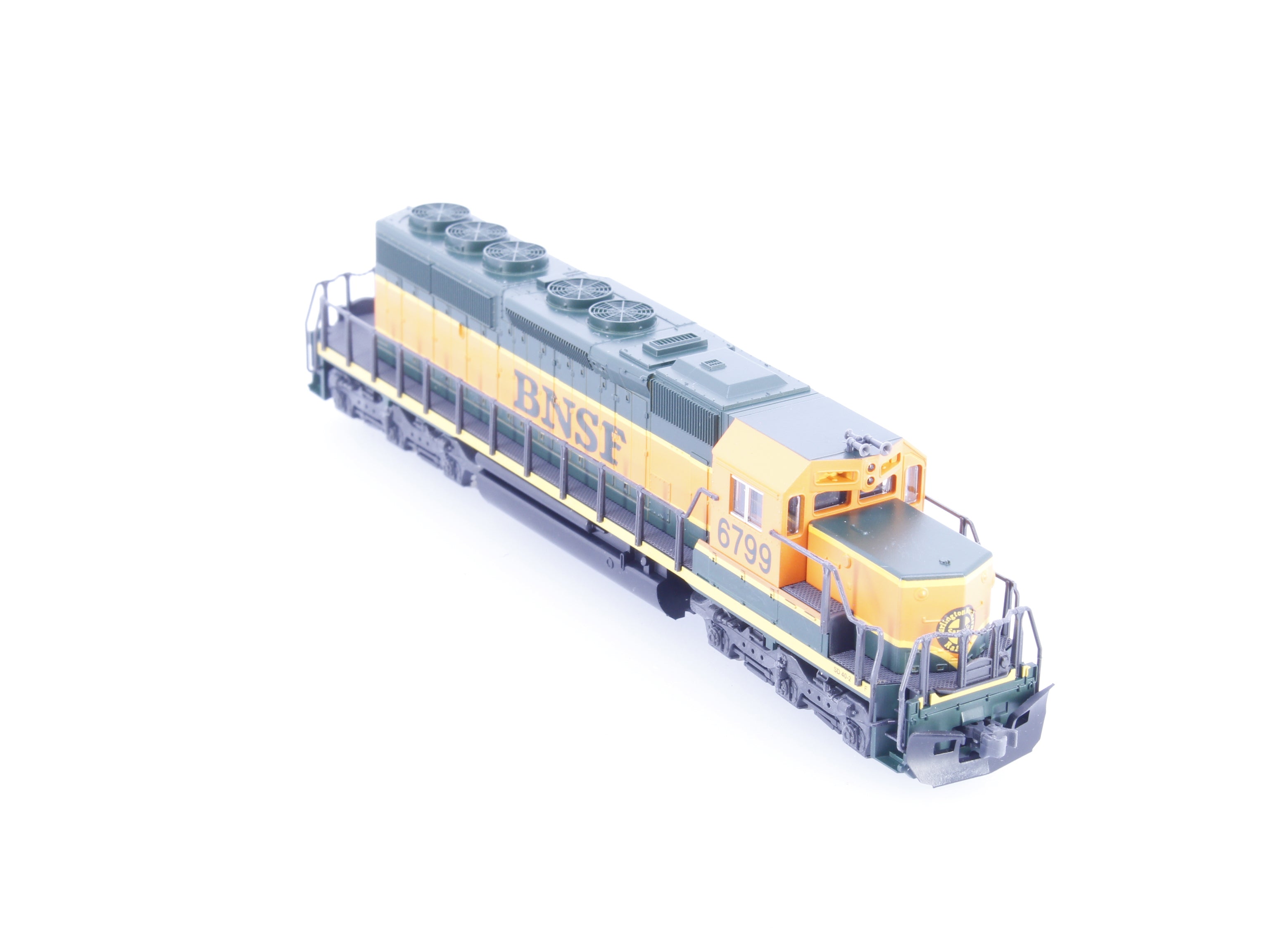 Kato 176-4901 N EMD SD40-2 Snoot Diesel Locomotive Burlington Northern Santa Fe (BNSF) 6799 Analog DC