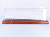 Rapido DCASE HO 11" x 3.5" Wood Display Case with 10" x 2.5" Clear Cover (#2)